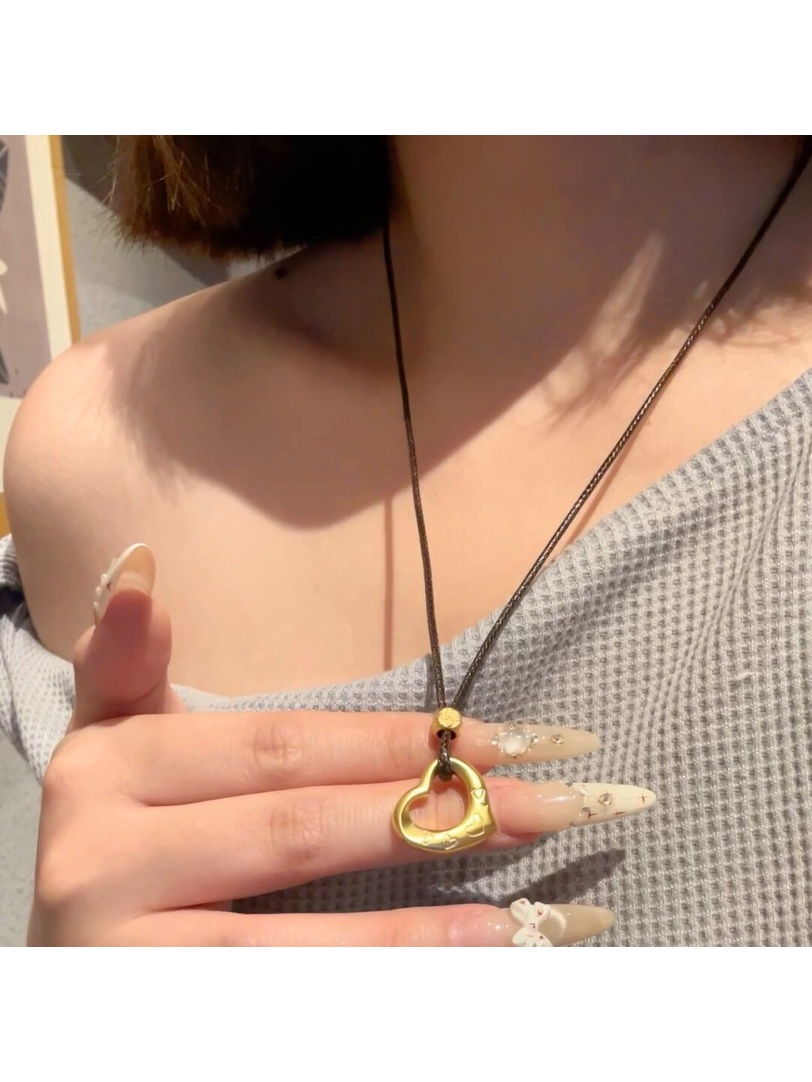 Heart Charm Pendant Necklace