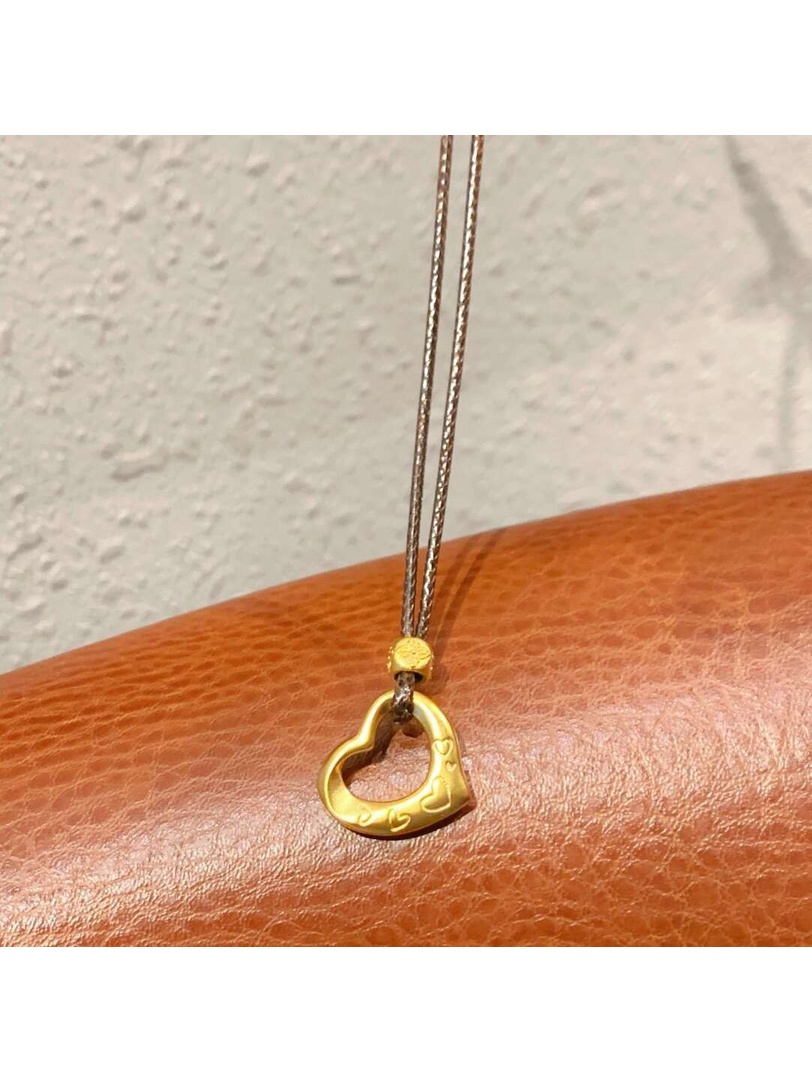 Heart Charm Pendant Necklace