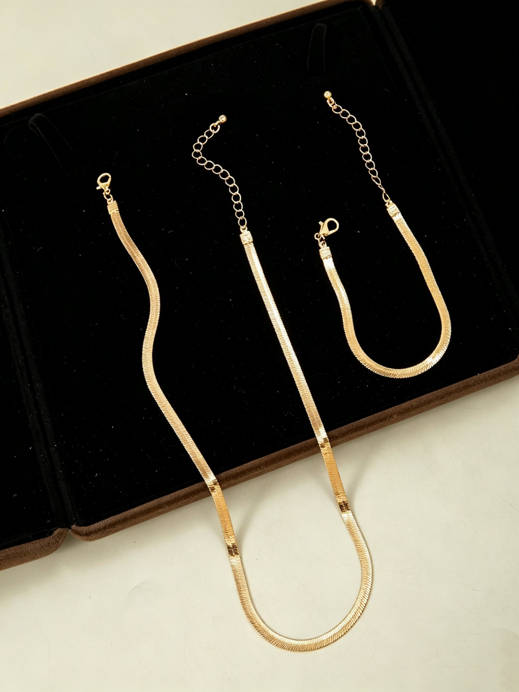 Gold Snake Chain Necklace