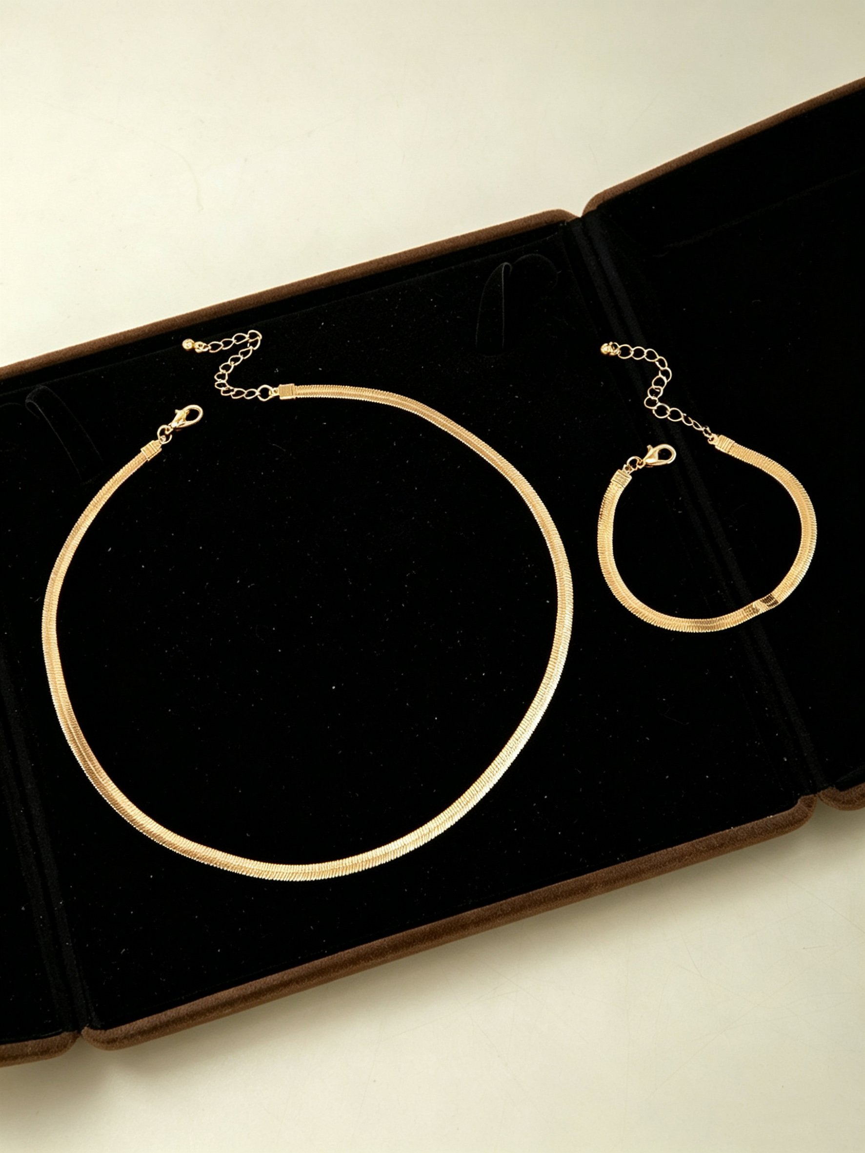 Gold Snake Chain Necklace