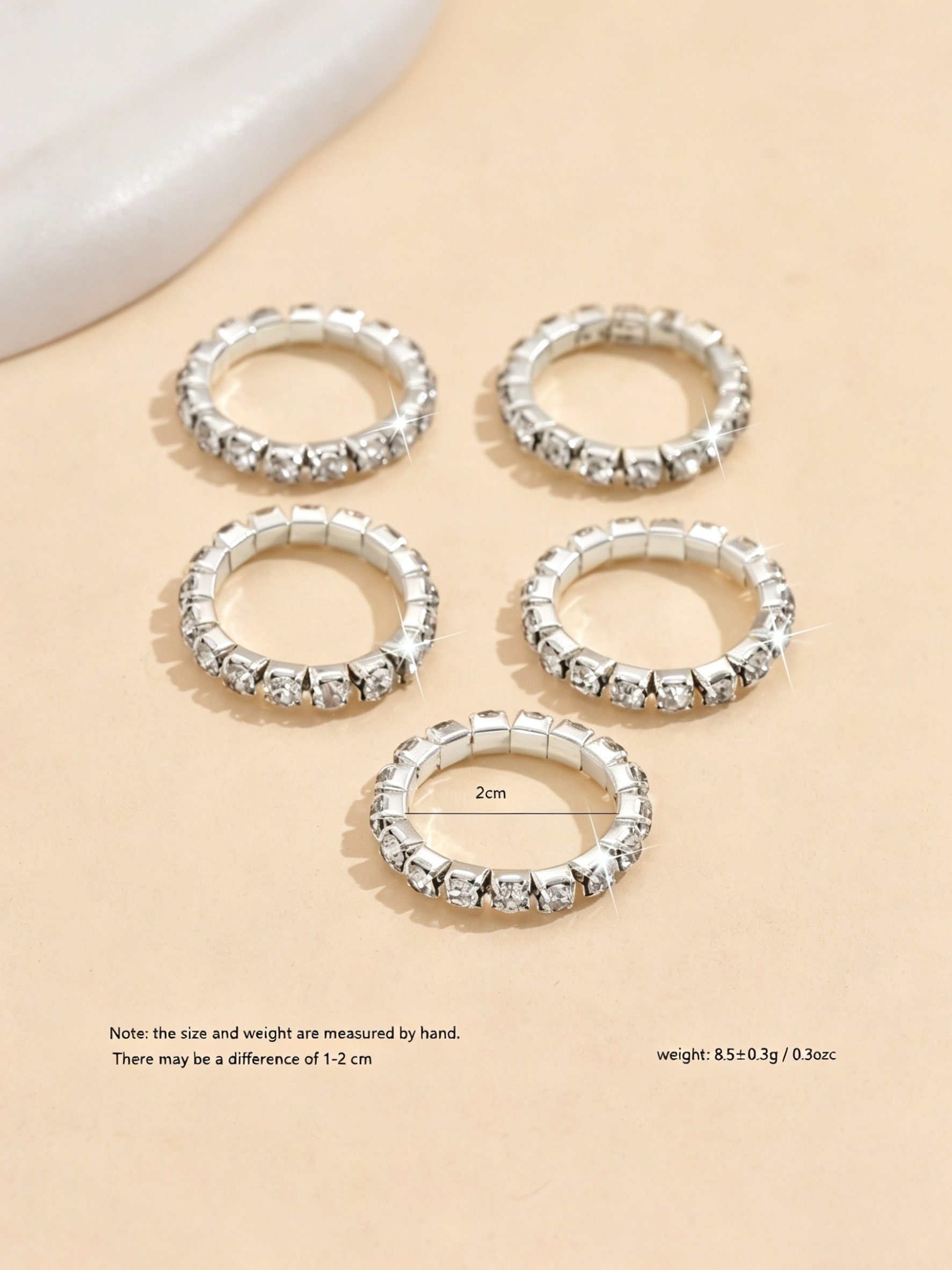 Silver Eternity Rings
