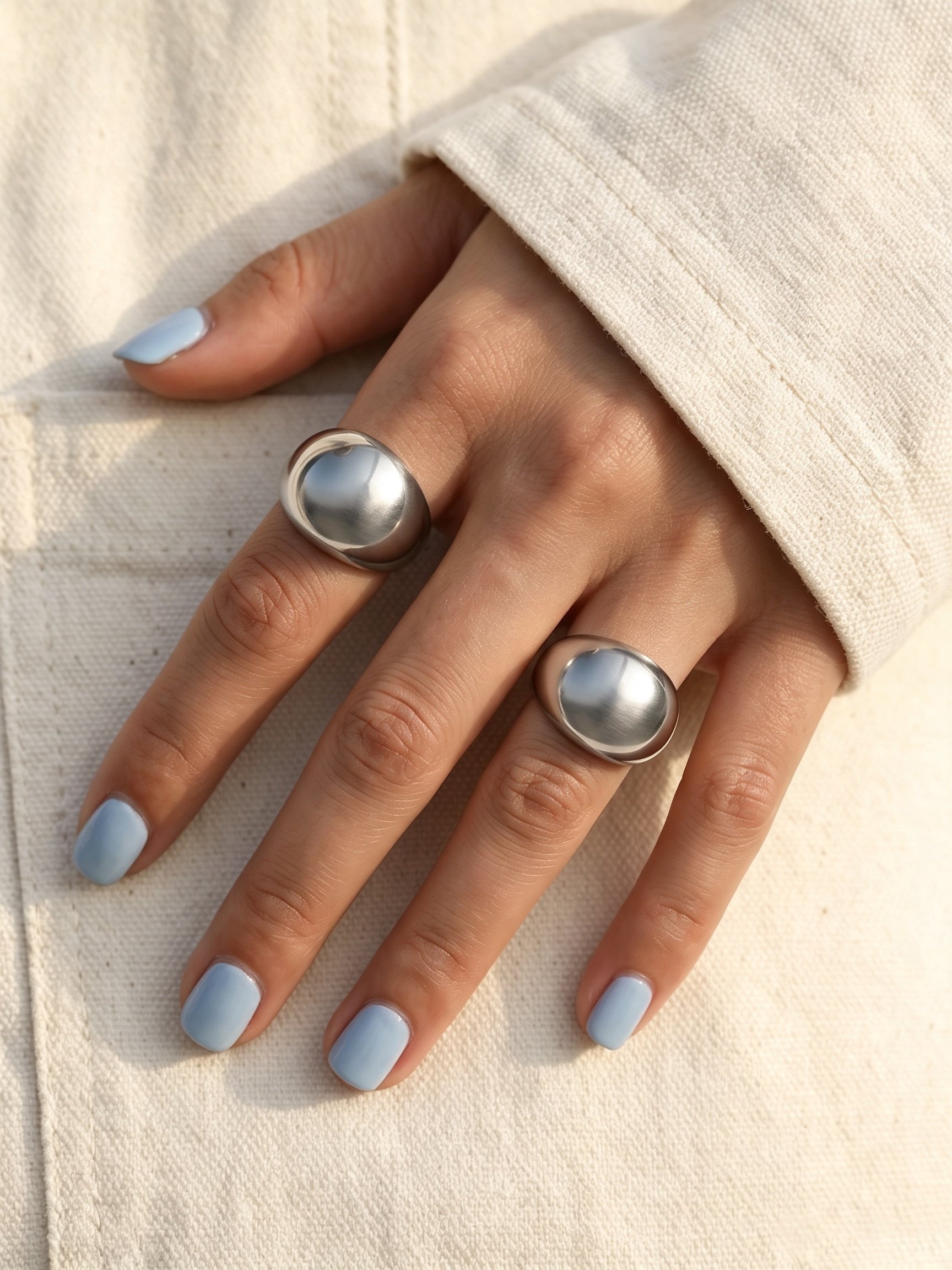 Silver Dome Ring