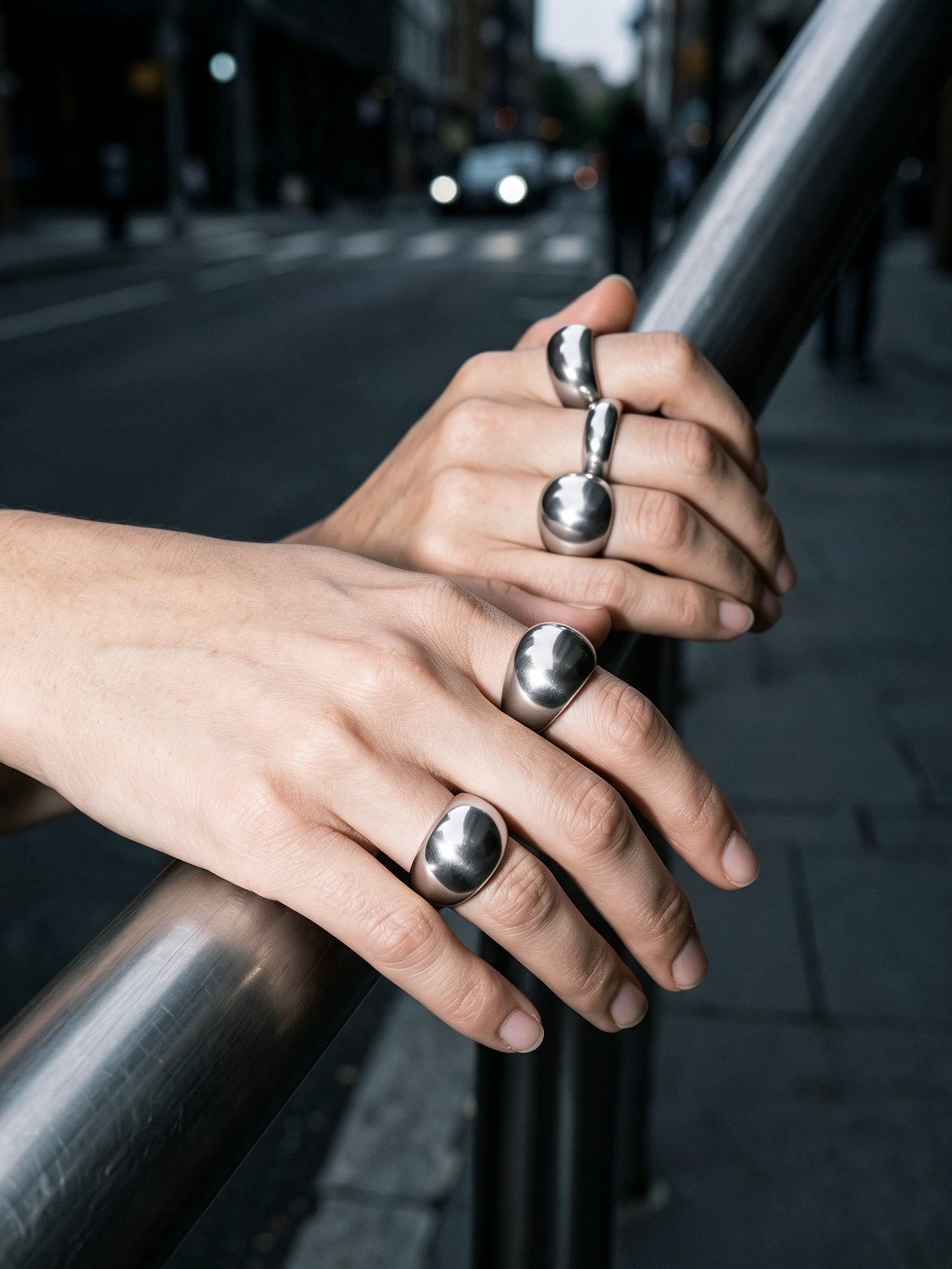 Silver Dome Ring