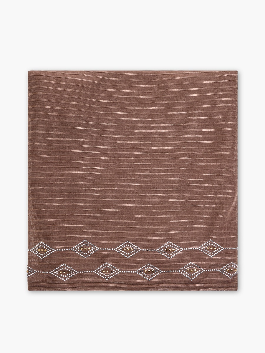 Embellished Jersey Stretch Scarf