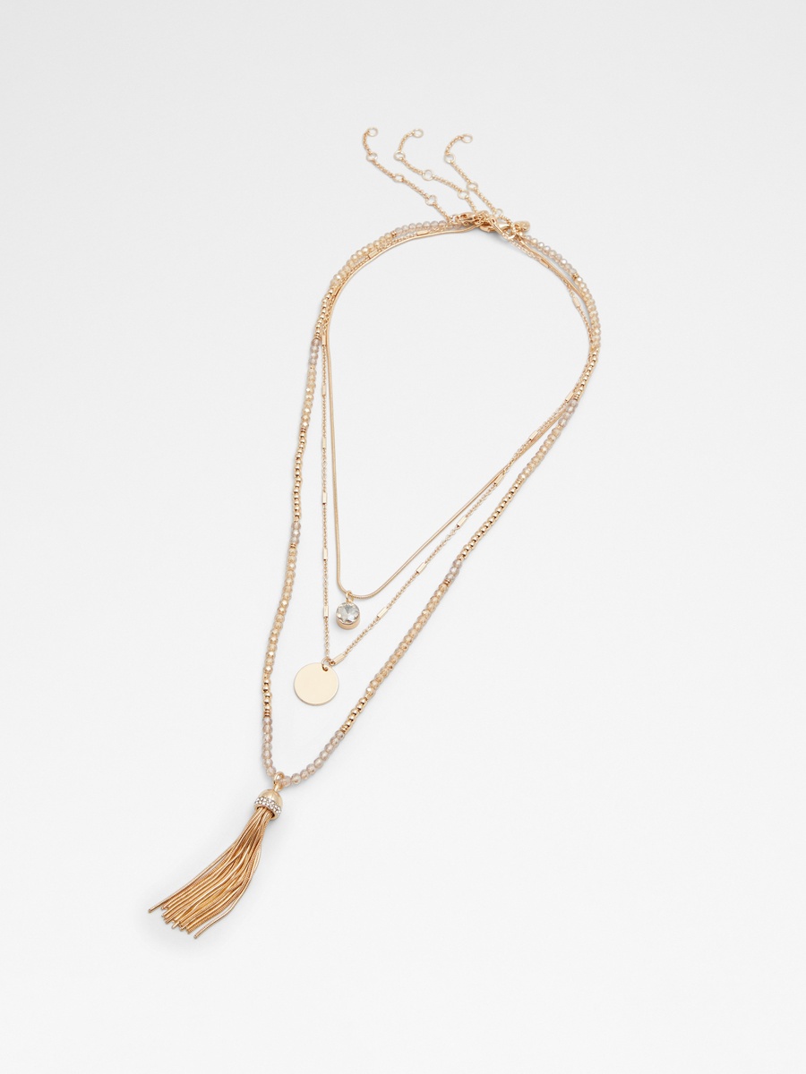 Susien Women Layered Necklace with Lobster Closure