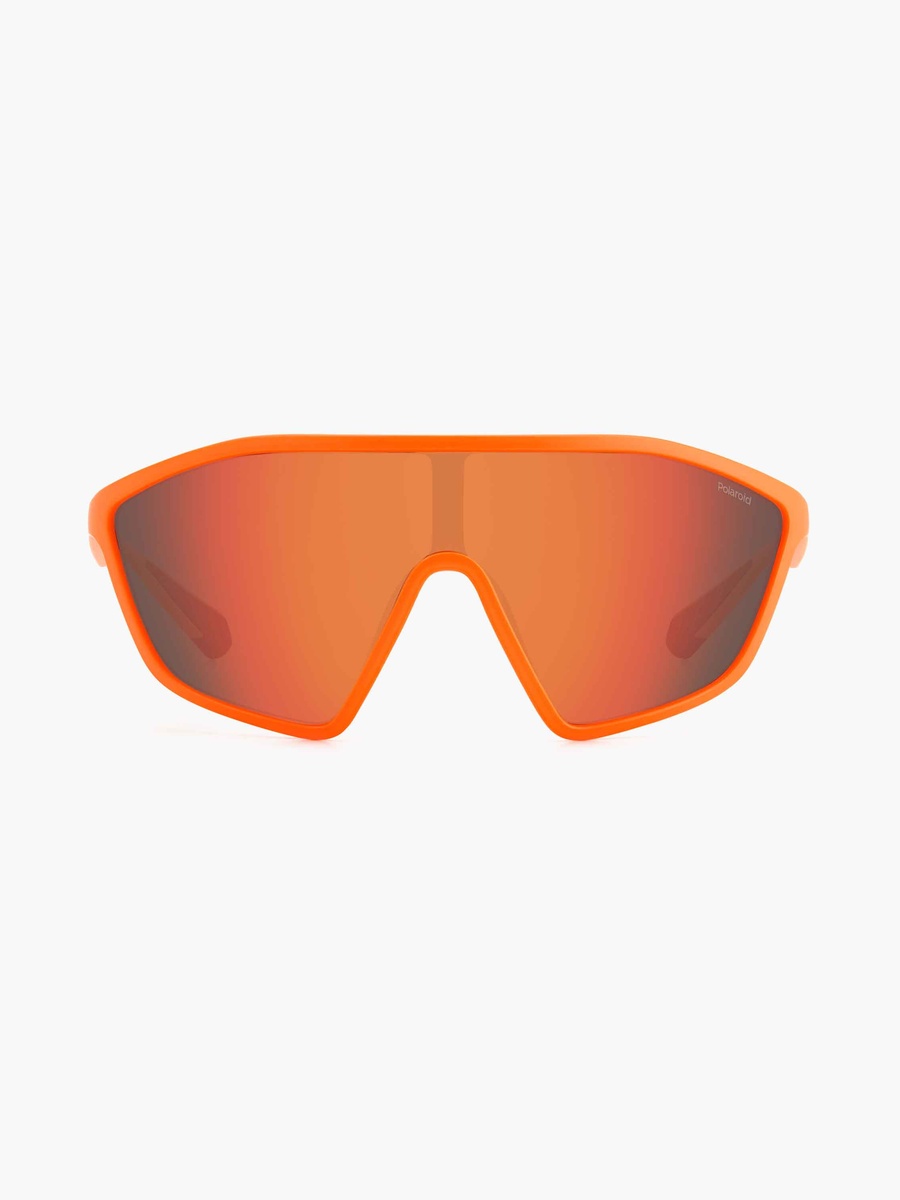 Polarized and UV Protected Red Multilayer Lens 99 mm Mask Sunglasses - 204819