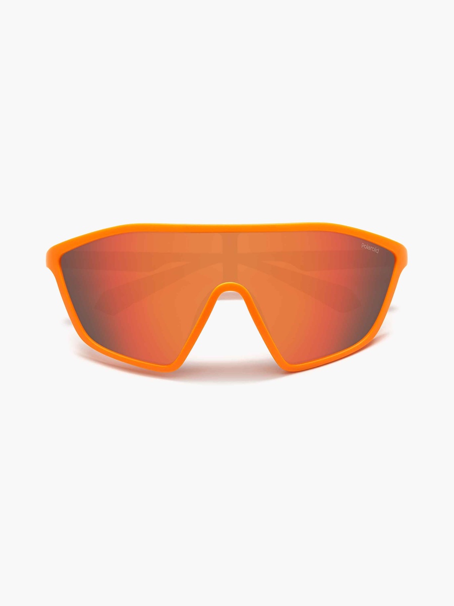 Polarized and UV Protected Red Multilayer Lens 99 mm Mask Sunglasses - 204819