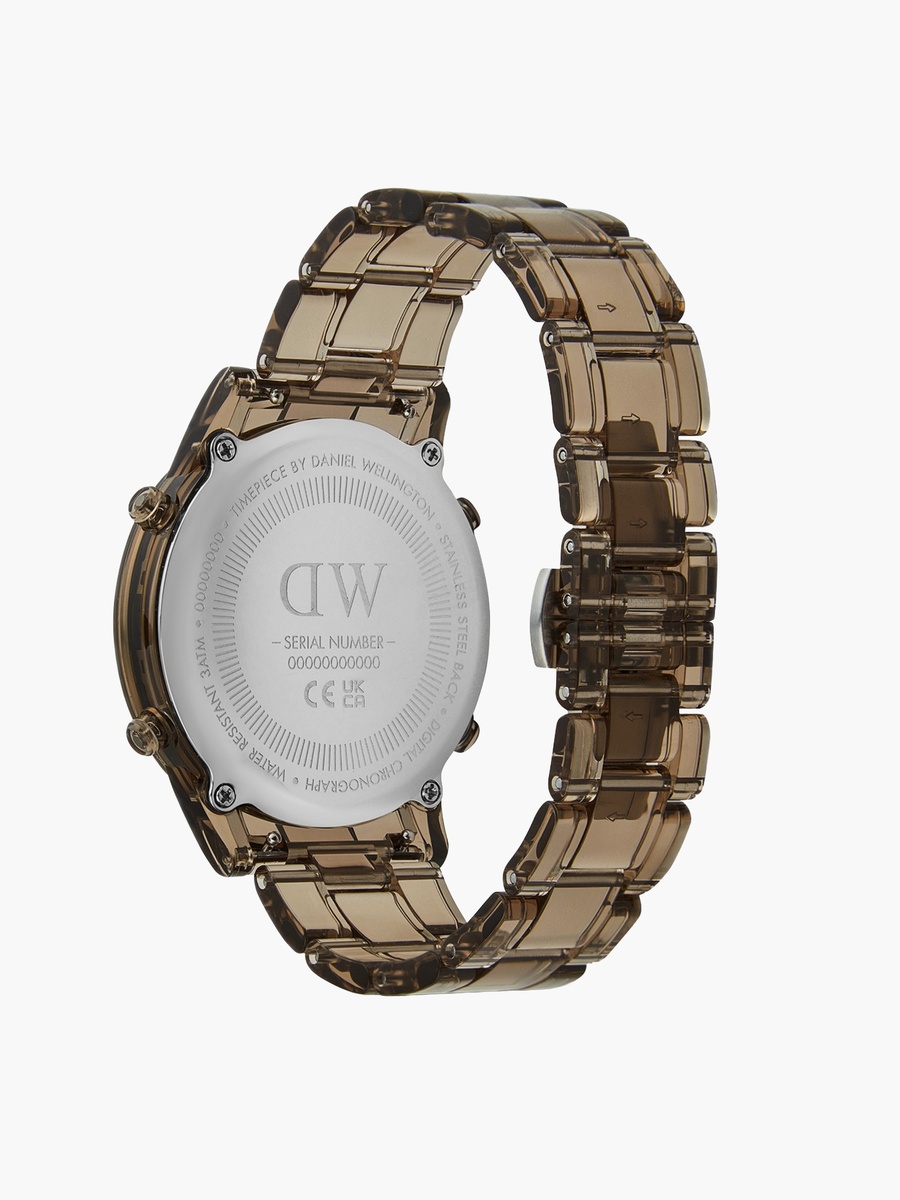 Translucent Digital Chronograph Watch