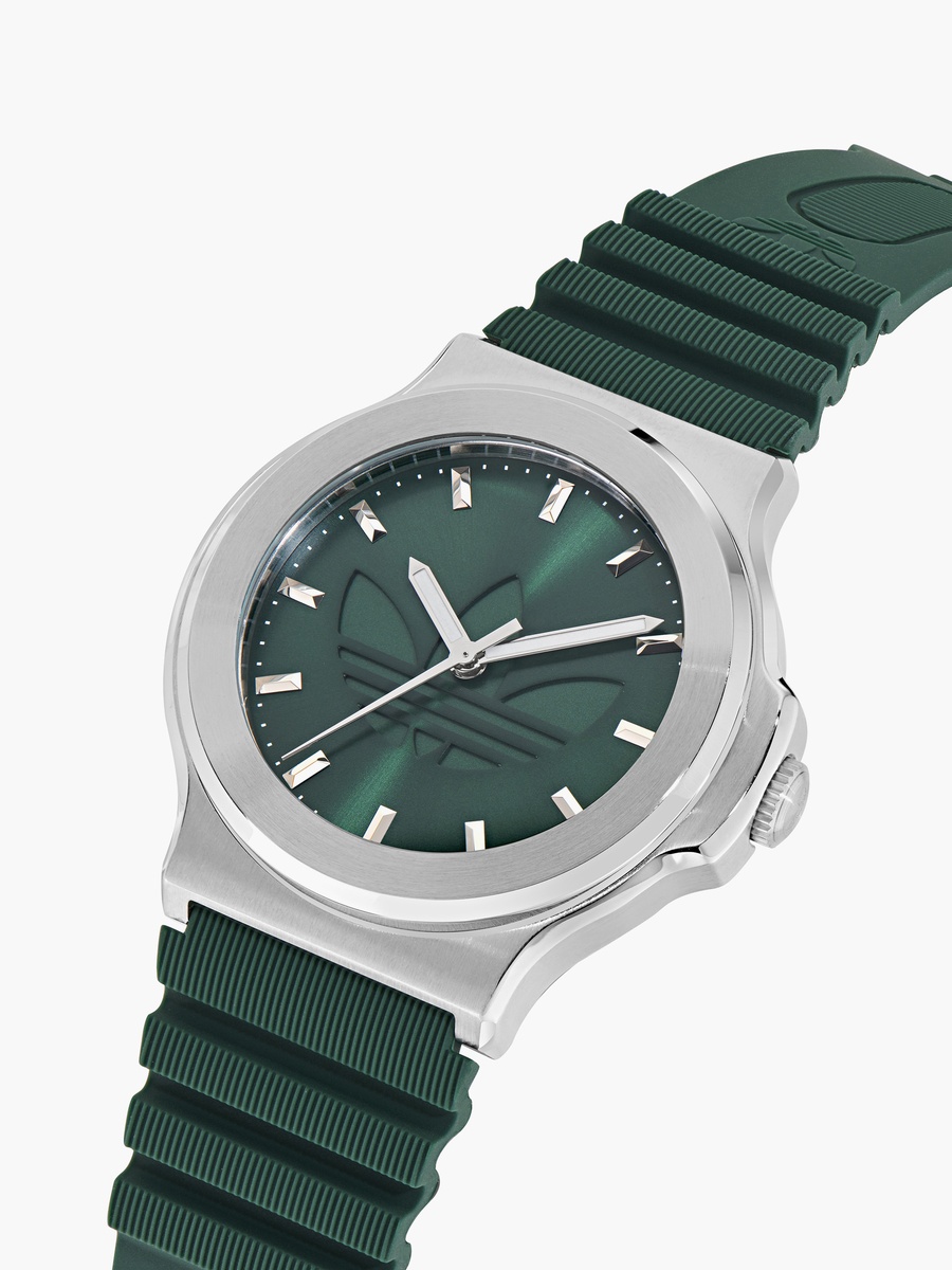 Men Expression Three 41MM Green Analog Watch - AOFH25501