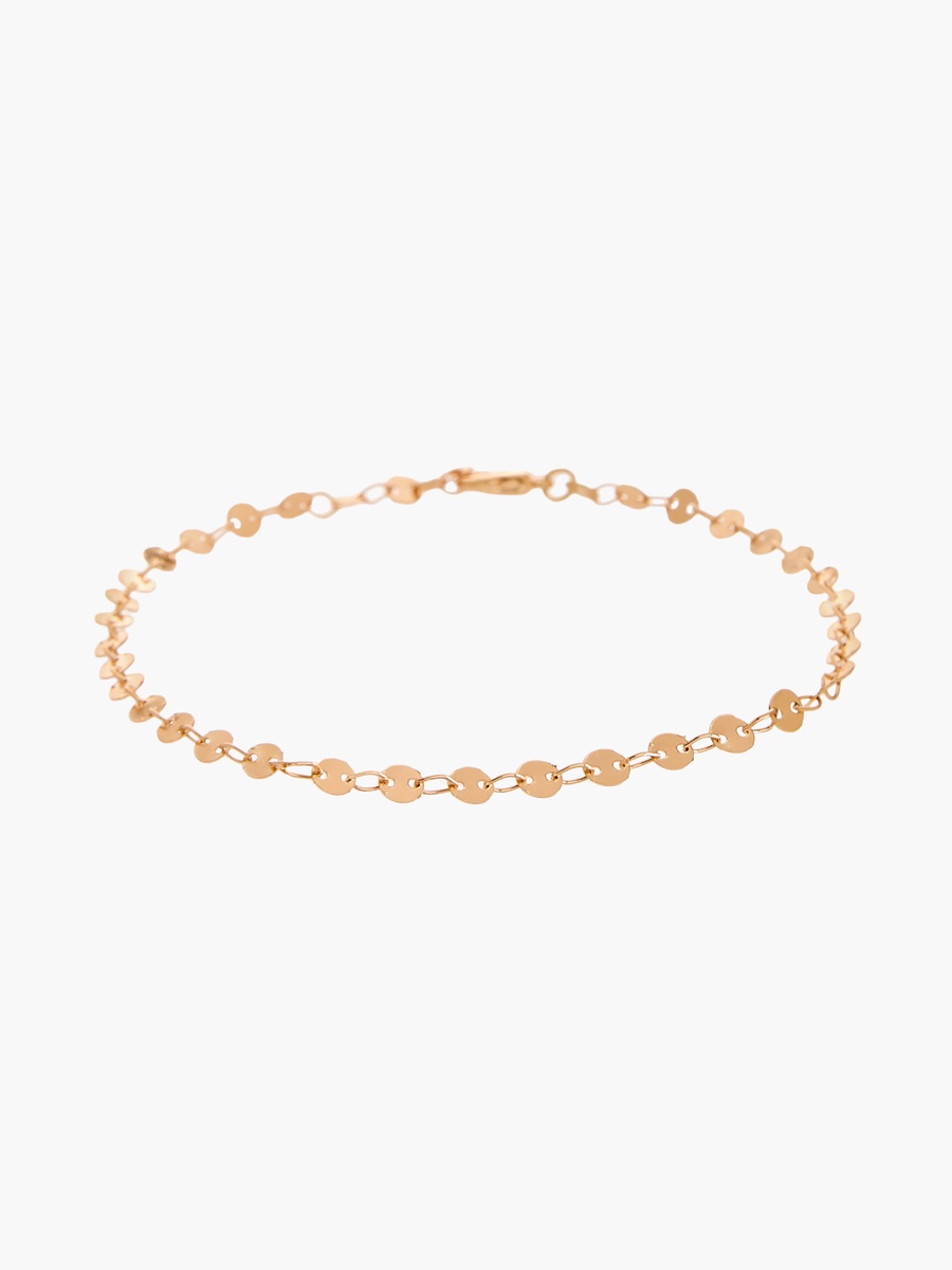 Pack of 4 Gold Tone Assorted Anklet