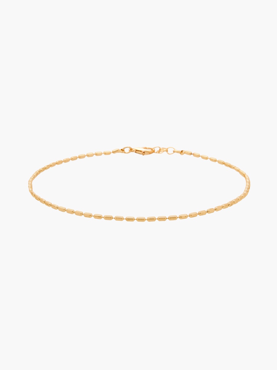 Pack of 3 Gold Tone Assorted Anklet