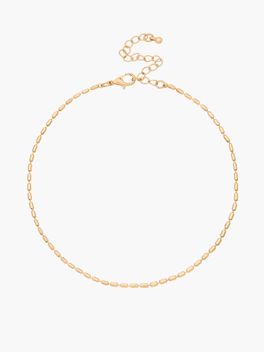 Pack of 3 Gold Tone Assorted Anklet