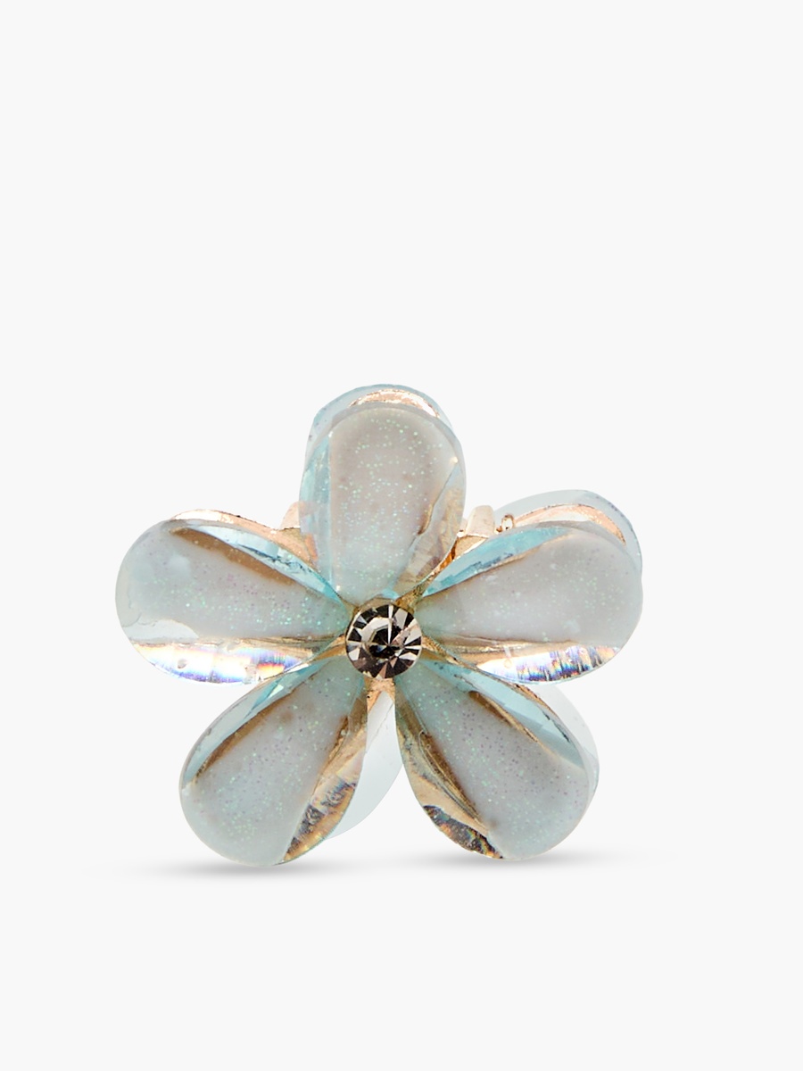 Pack of 6 Floral Hair Clamp