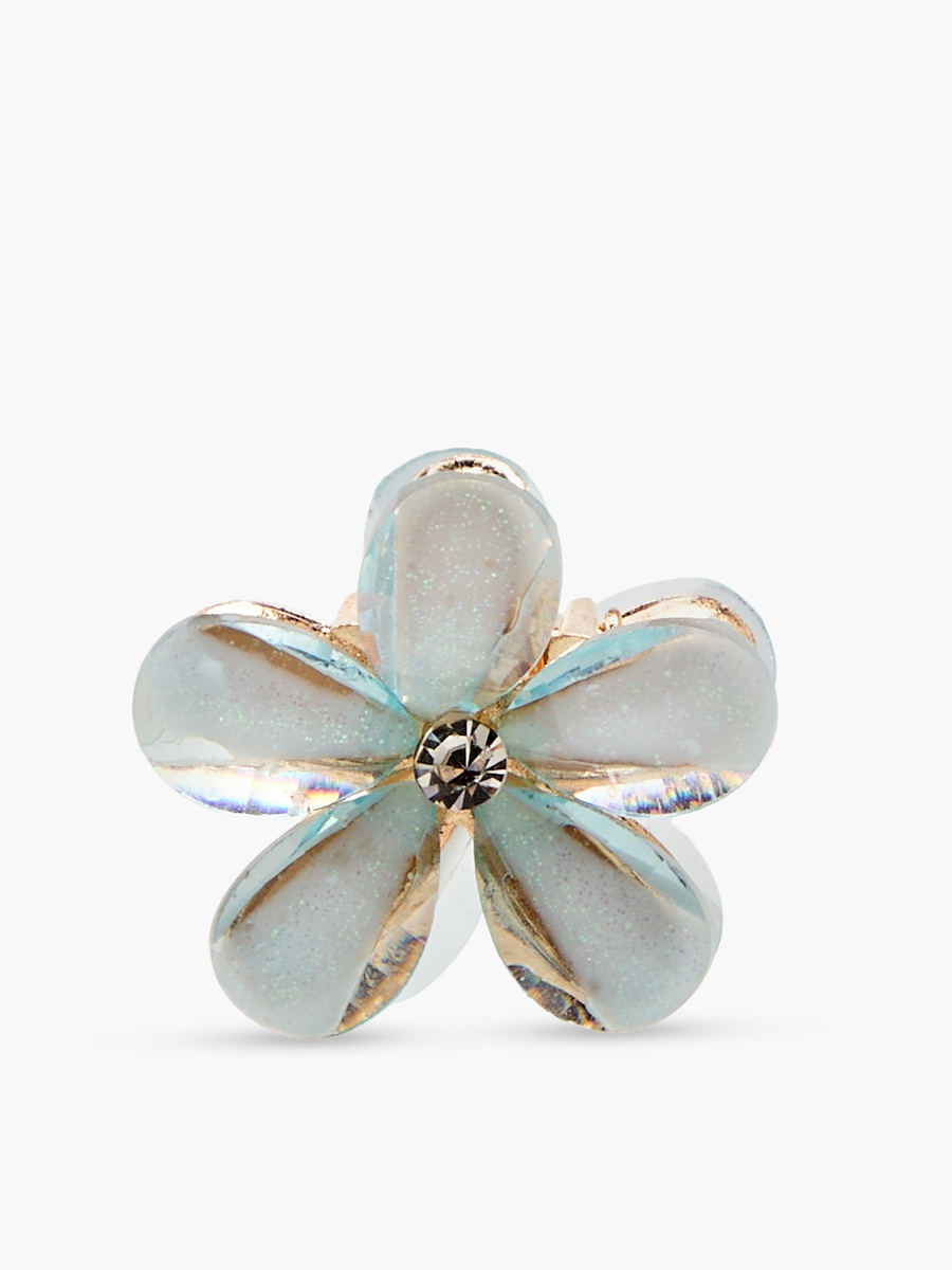Pack of 6 Floral Hair Clamp