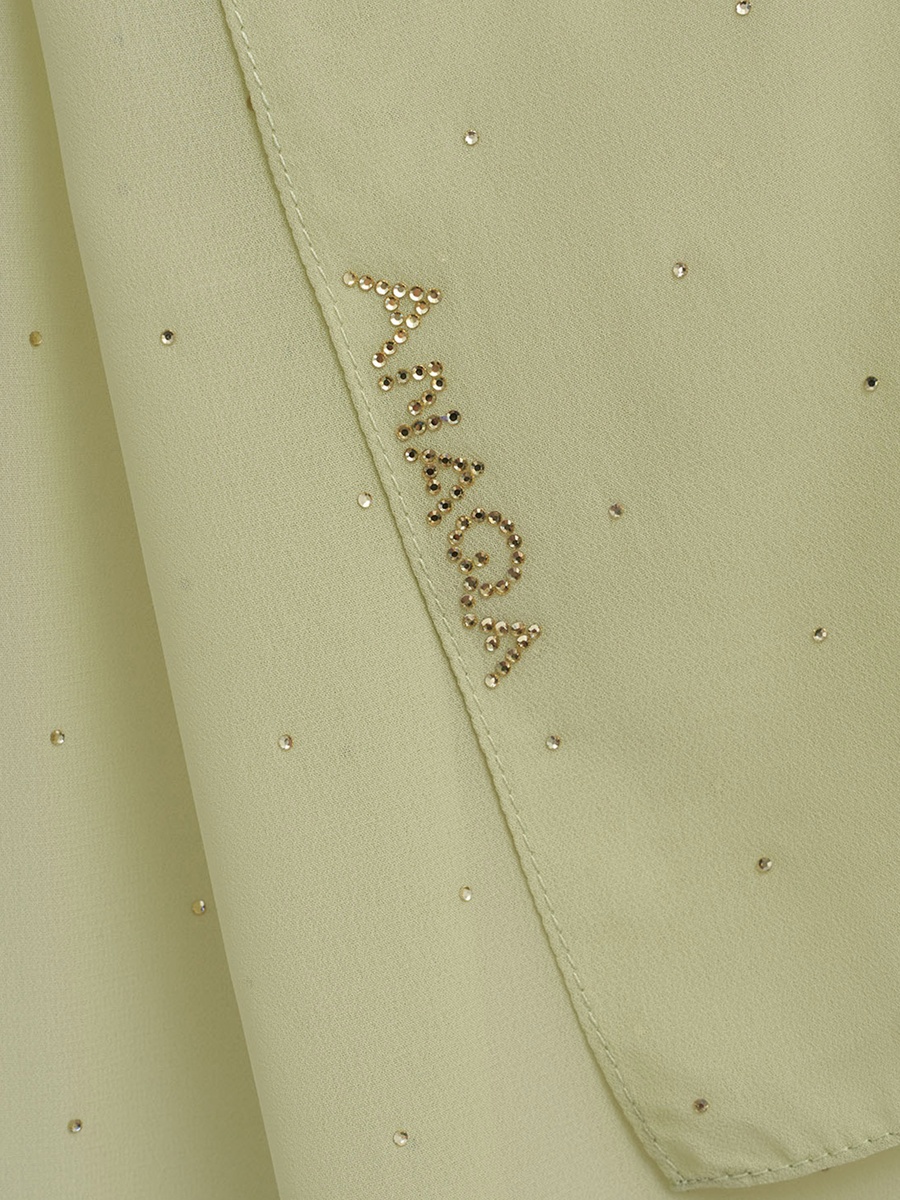 Logo Embellished Hijab
