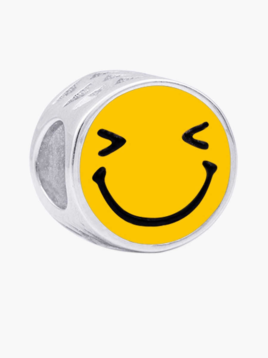 Charms Day Smiley Printed Charm