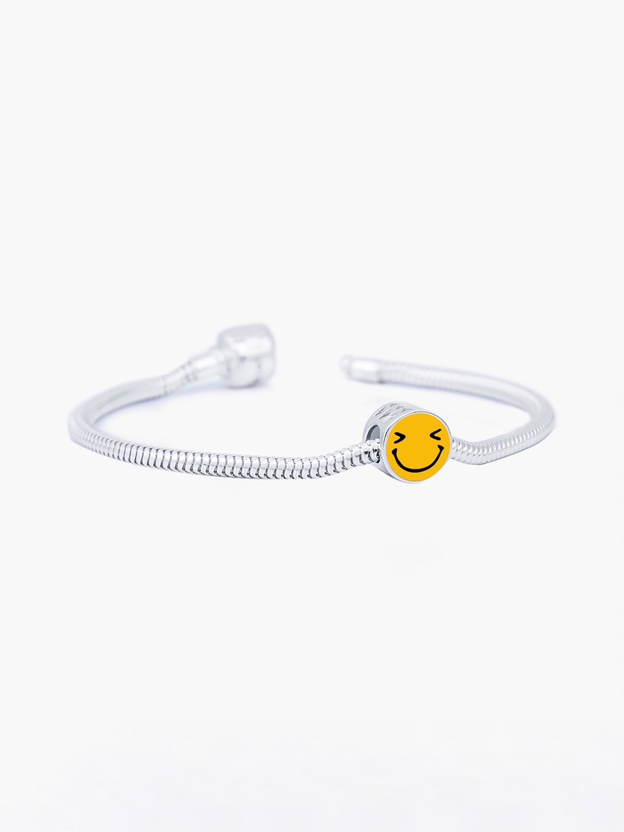 Charms Day Smiley Printed Charm