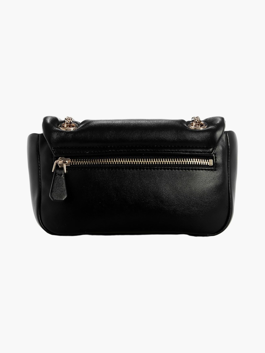 Sunetra Shoulder Bag with Flap Closure and Chain Strap