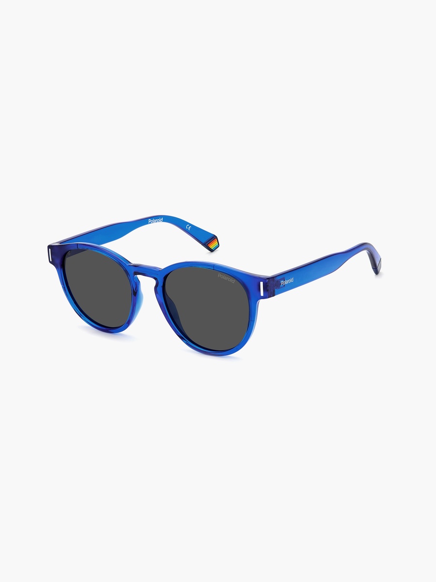 Polarized and UV Protected Blue Lens 51 mm Pantos Sunglasses - 204847