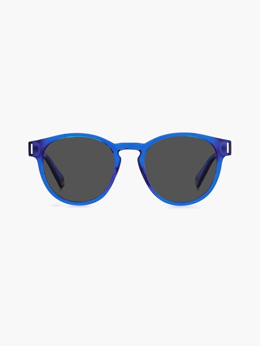 Polarized and UV Protected Blue Lens 51 mm Pantos Sunglasses - 204847