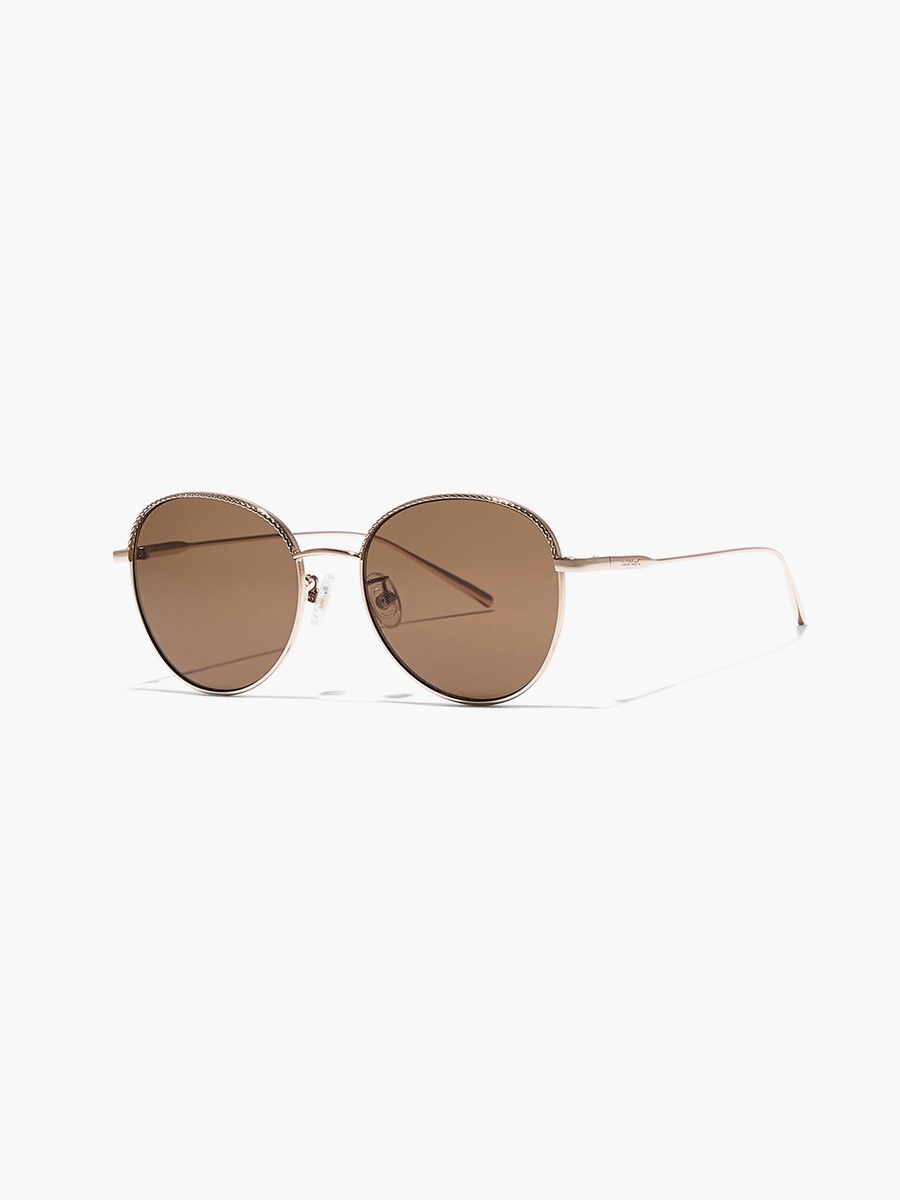 Women Brown Lens 54 mm Round Sunglasses - 30S-000226-0504