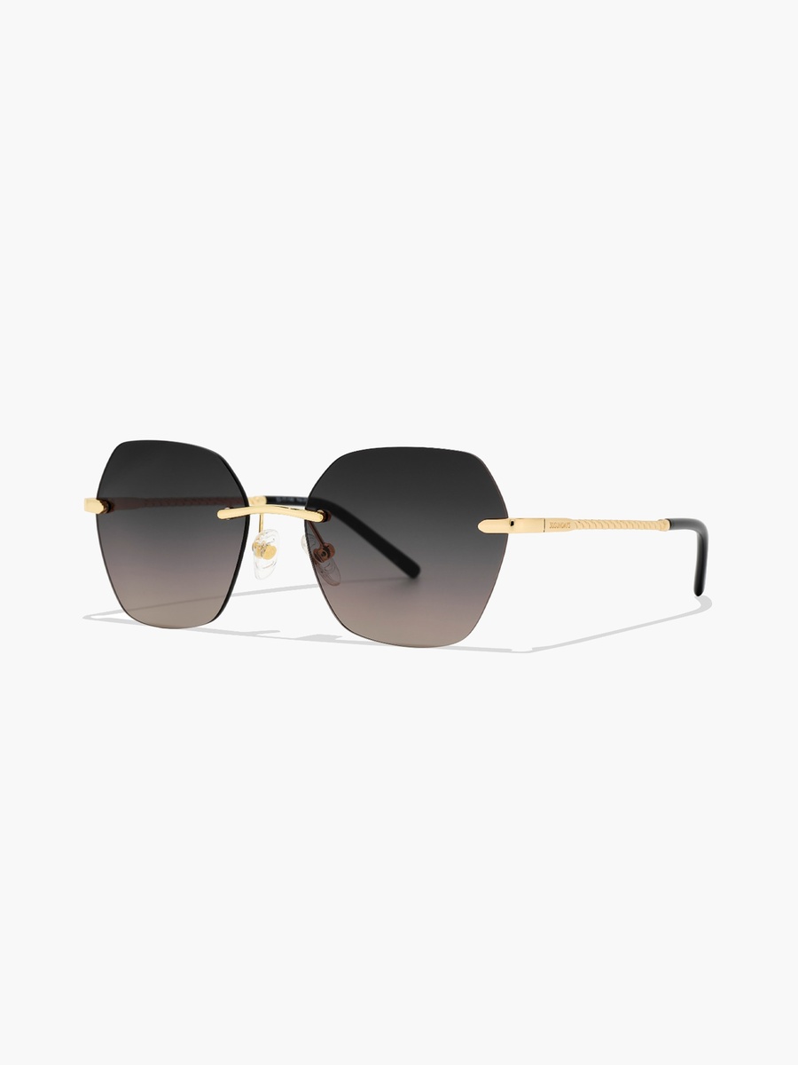 53MM Grey Hexagon Sunglasses 30S-000295-2007