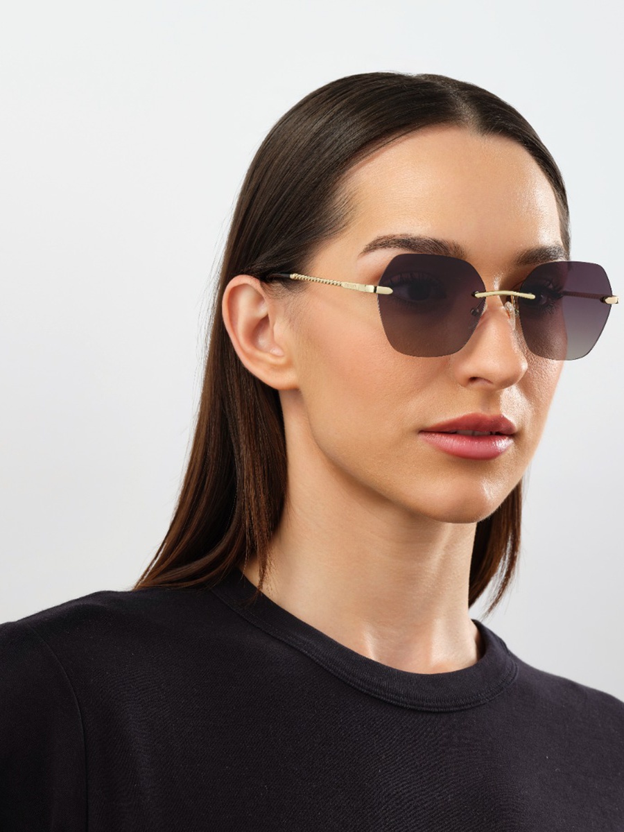 53MM Grey Hexagon Sunglasses 30S-000295-2007