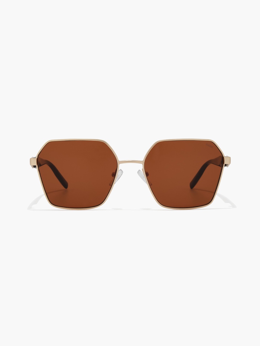 56MM Brown Geometric Sunglasses BLA-000312-2904