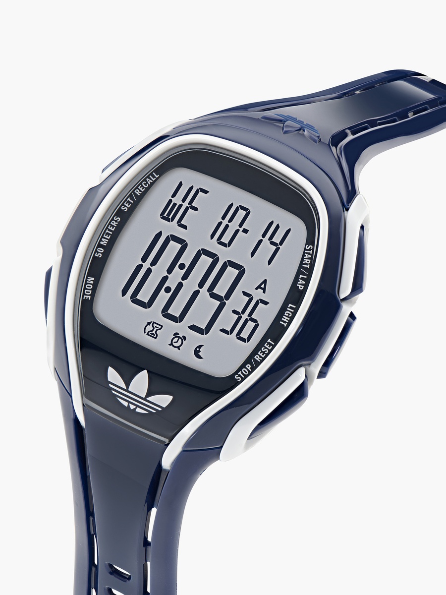 Unisex Athletics One 45 MM Blue Digital Watch - AOFH26024