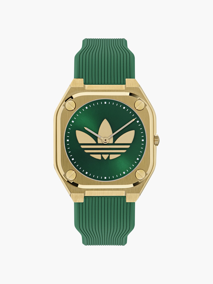 Unisex City Tech Thin 39 MM Green Analog Watch - AOFH25011