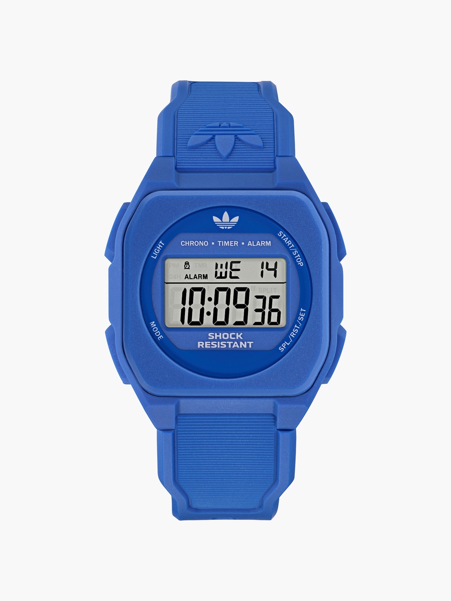 Unisex City Tech Four 42 MM Blue Digital Watch - AOST25030