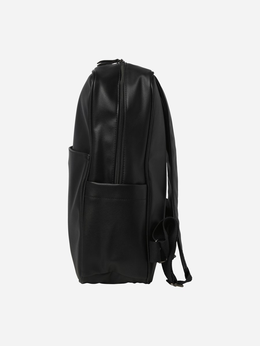 Black Solid Crossbody Bag