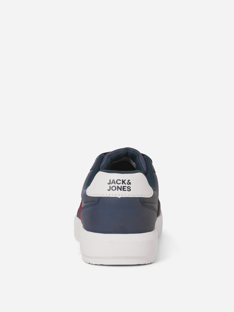 Striped Tape Lace Up Sneakers