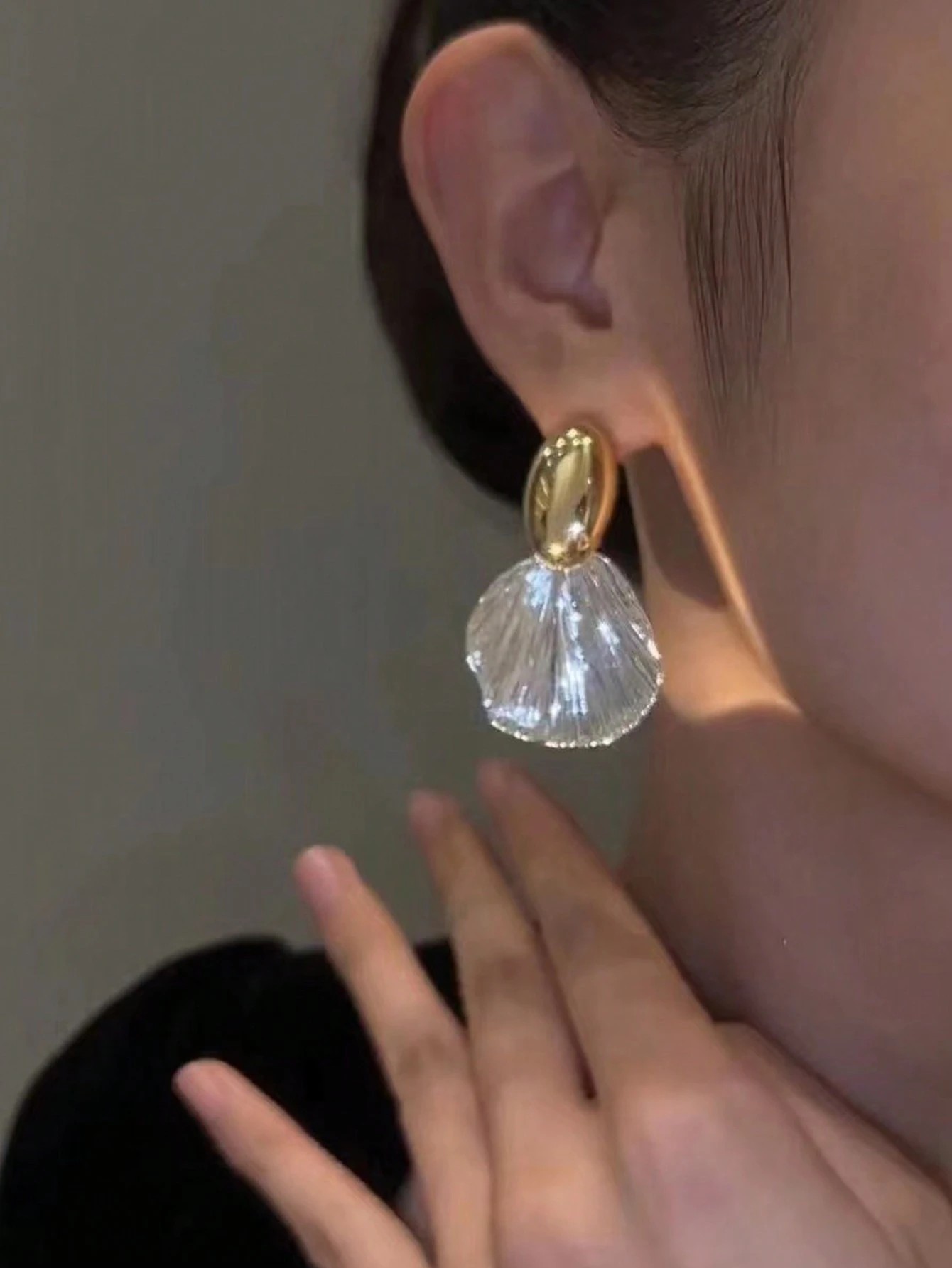 Gold and Silver Dangle Earrings for Everyday Wear.
