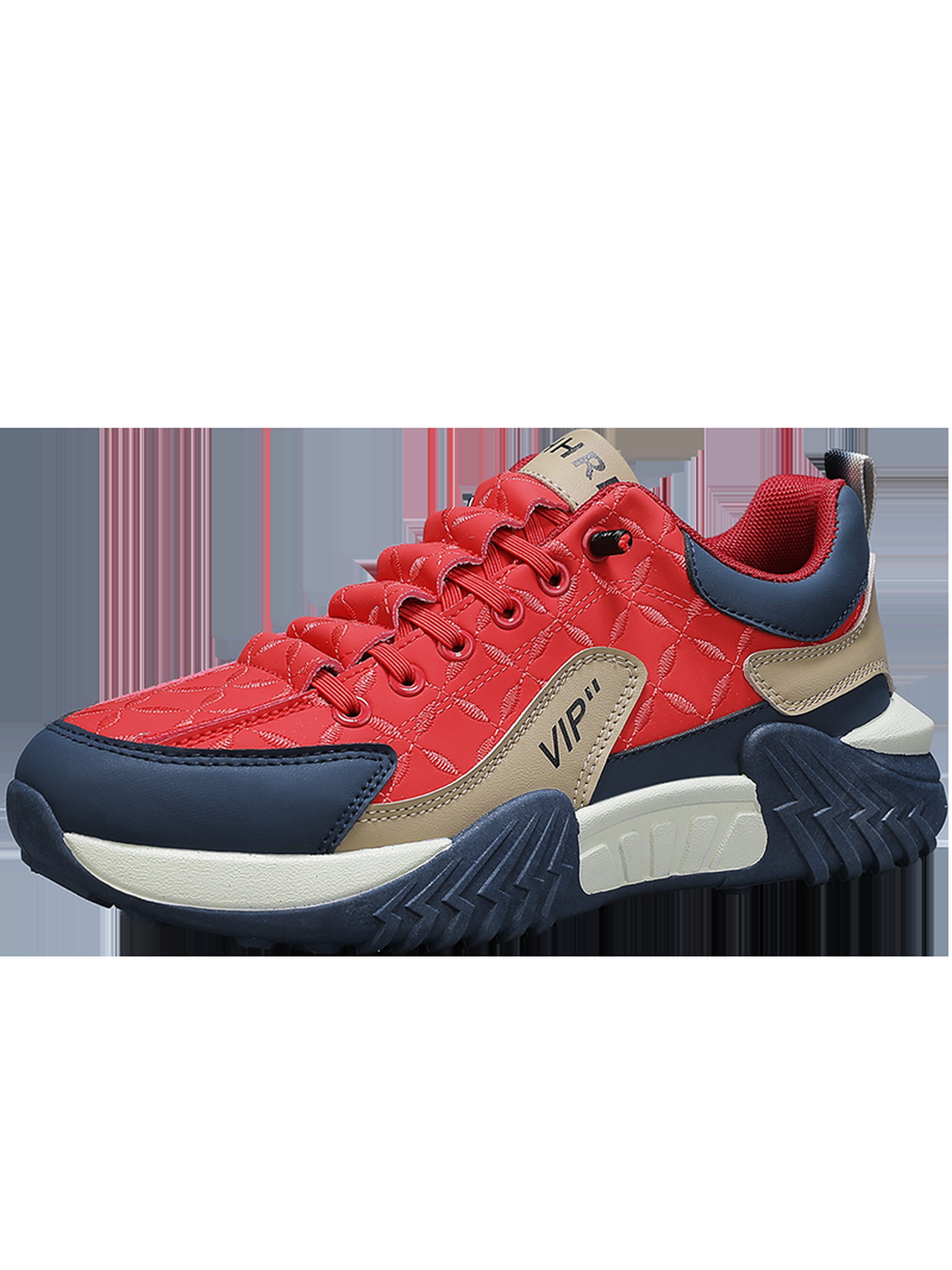 Contrast Tab Lace Detail Sneakers