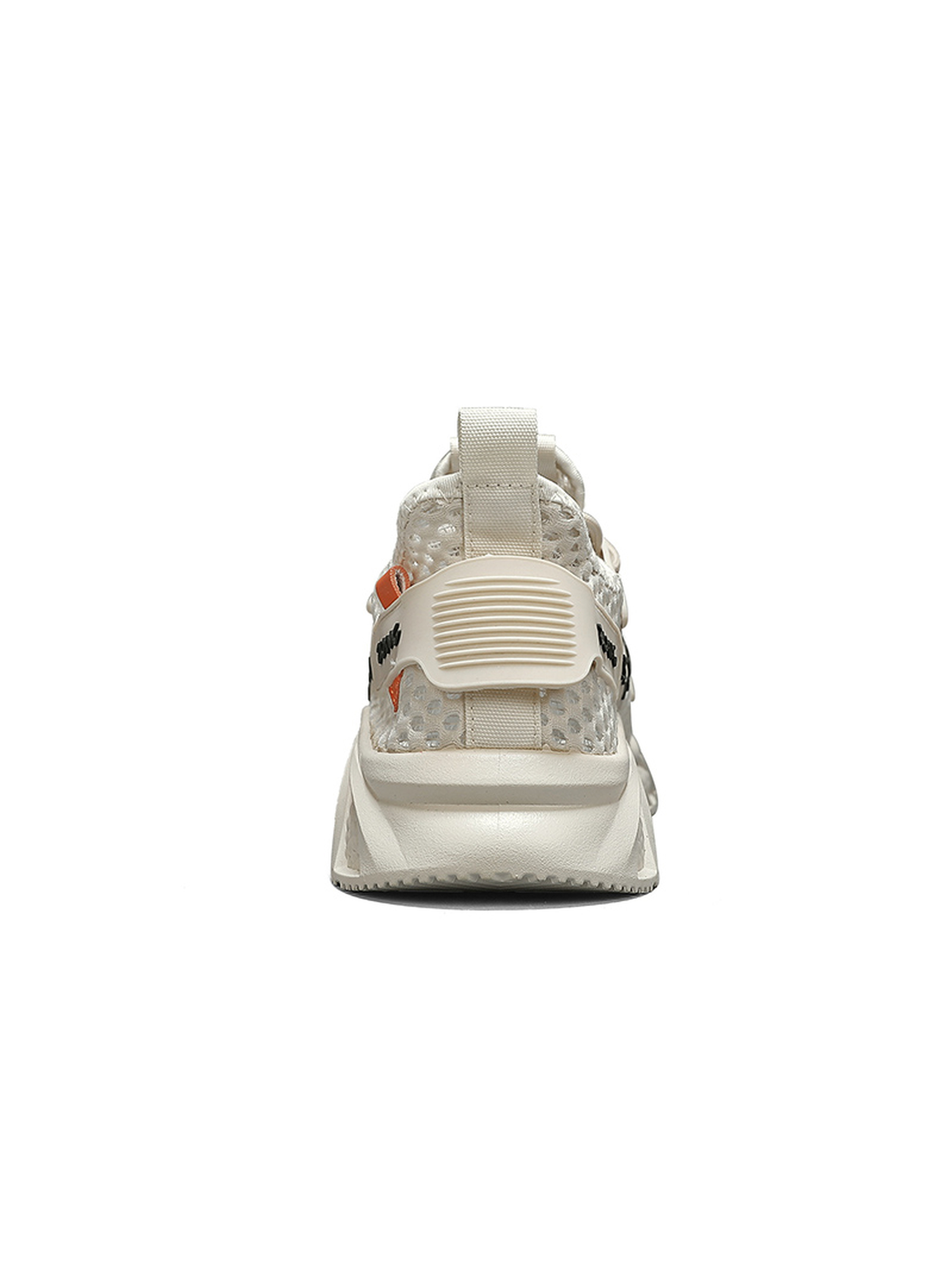 Cream Lightweight Breathable Sports Sneakers