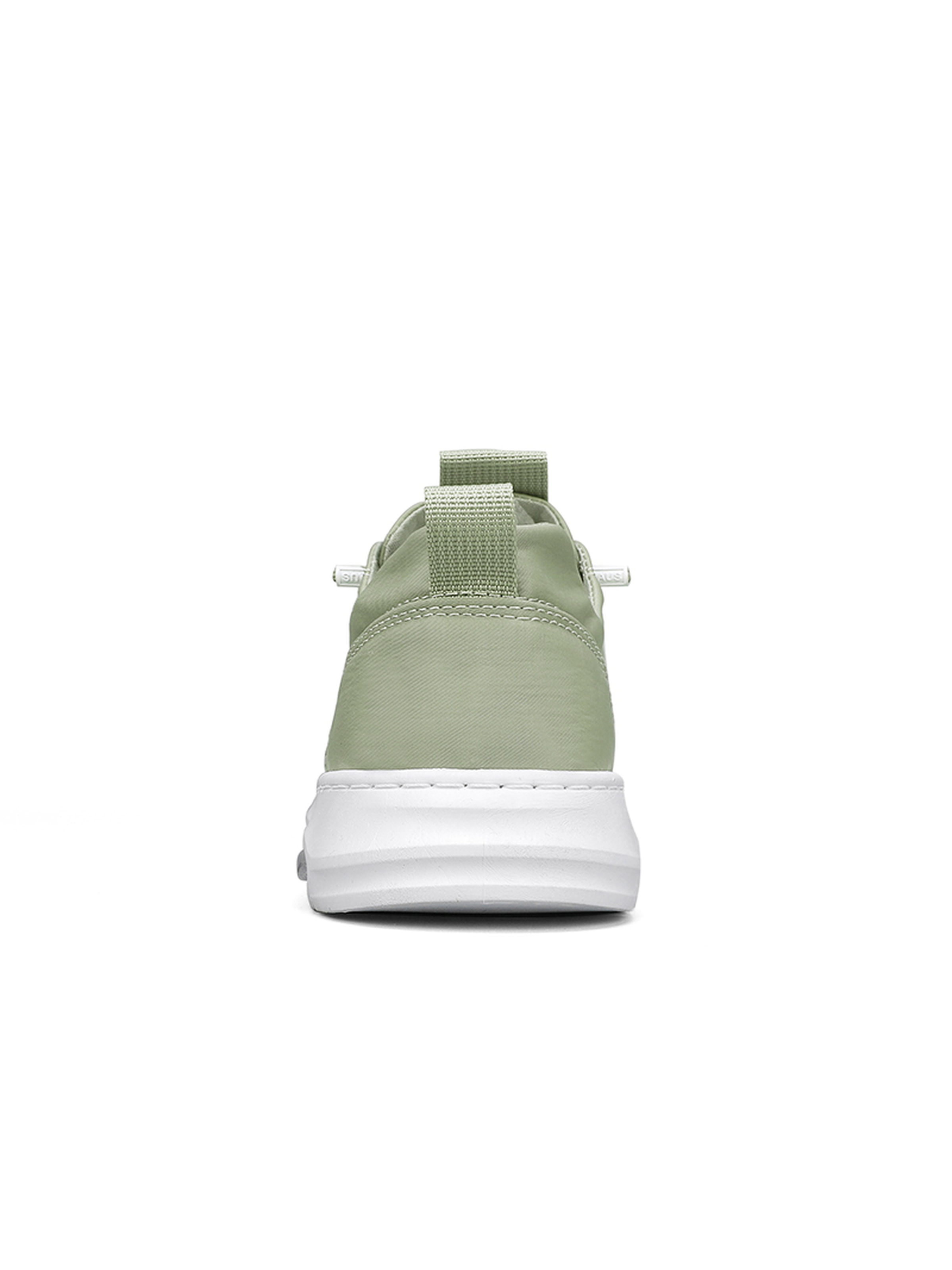 Mens Sage Green  Lace Design Casual Sneakers