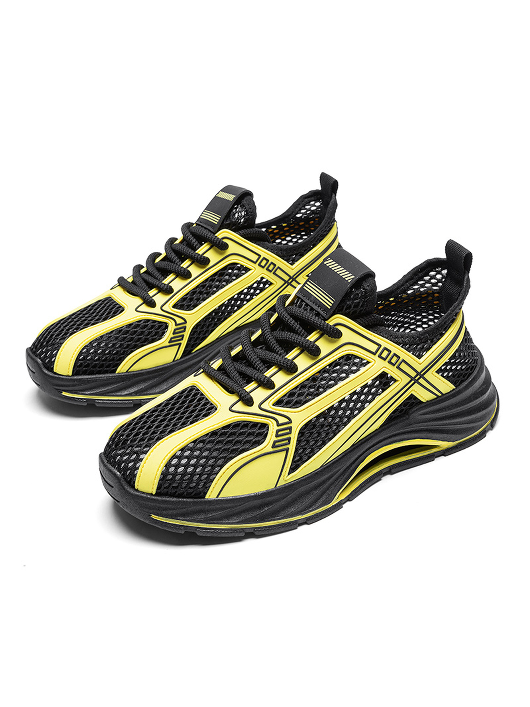 Mens Dynamic Mesh Sporty Sneakers