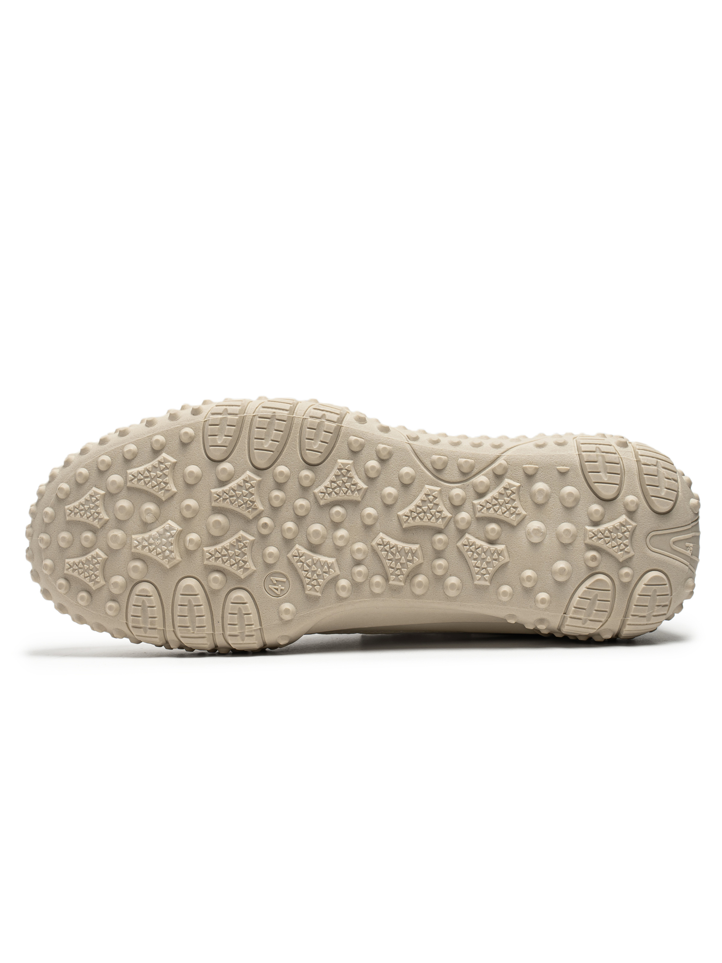 Beige Breathable Lace Up Sneakers