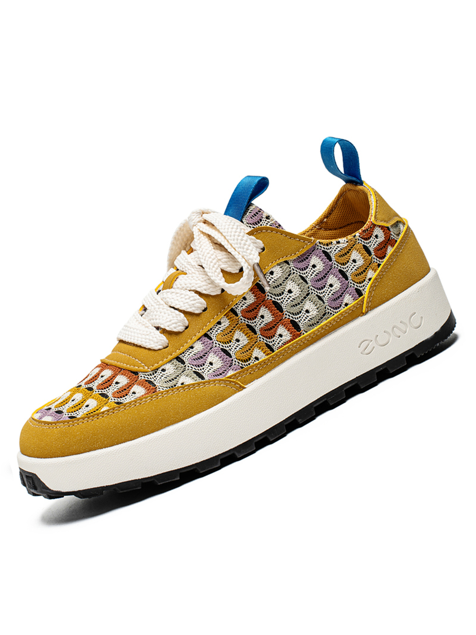 Multi-Color Mesh Sporty Sneakers