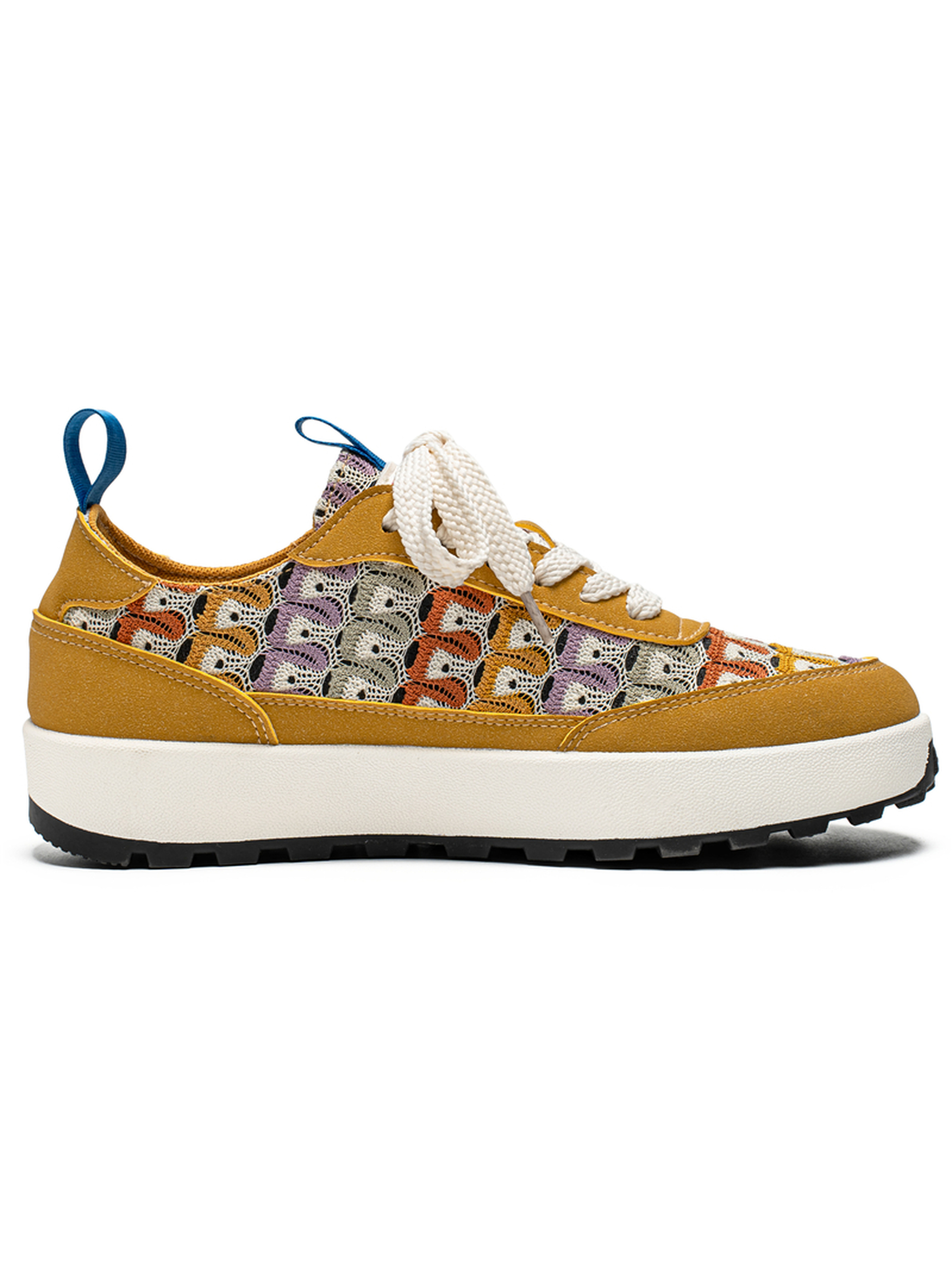 Multi-Color Mesh Sporty Sneakers