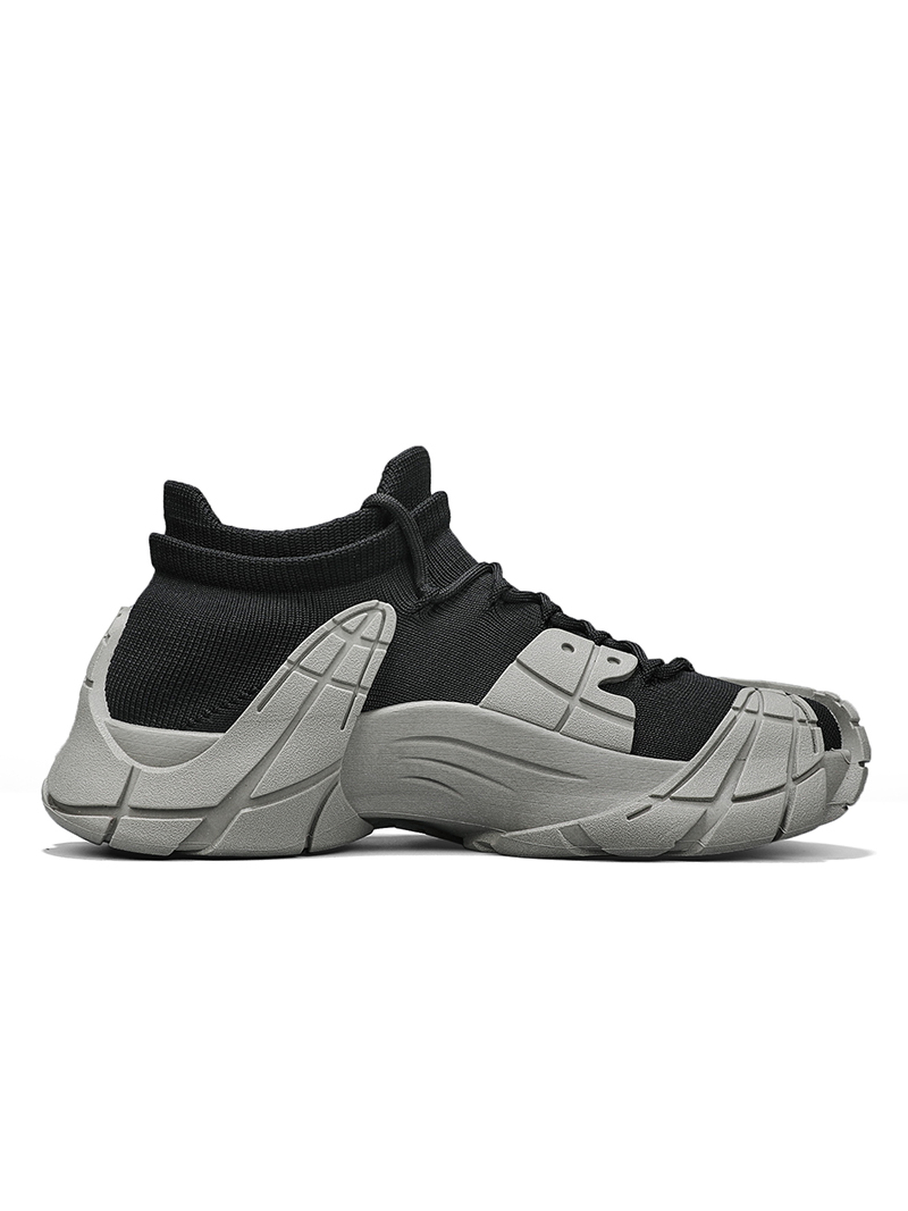 Black Sport Knit Sneakers