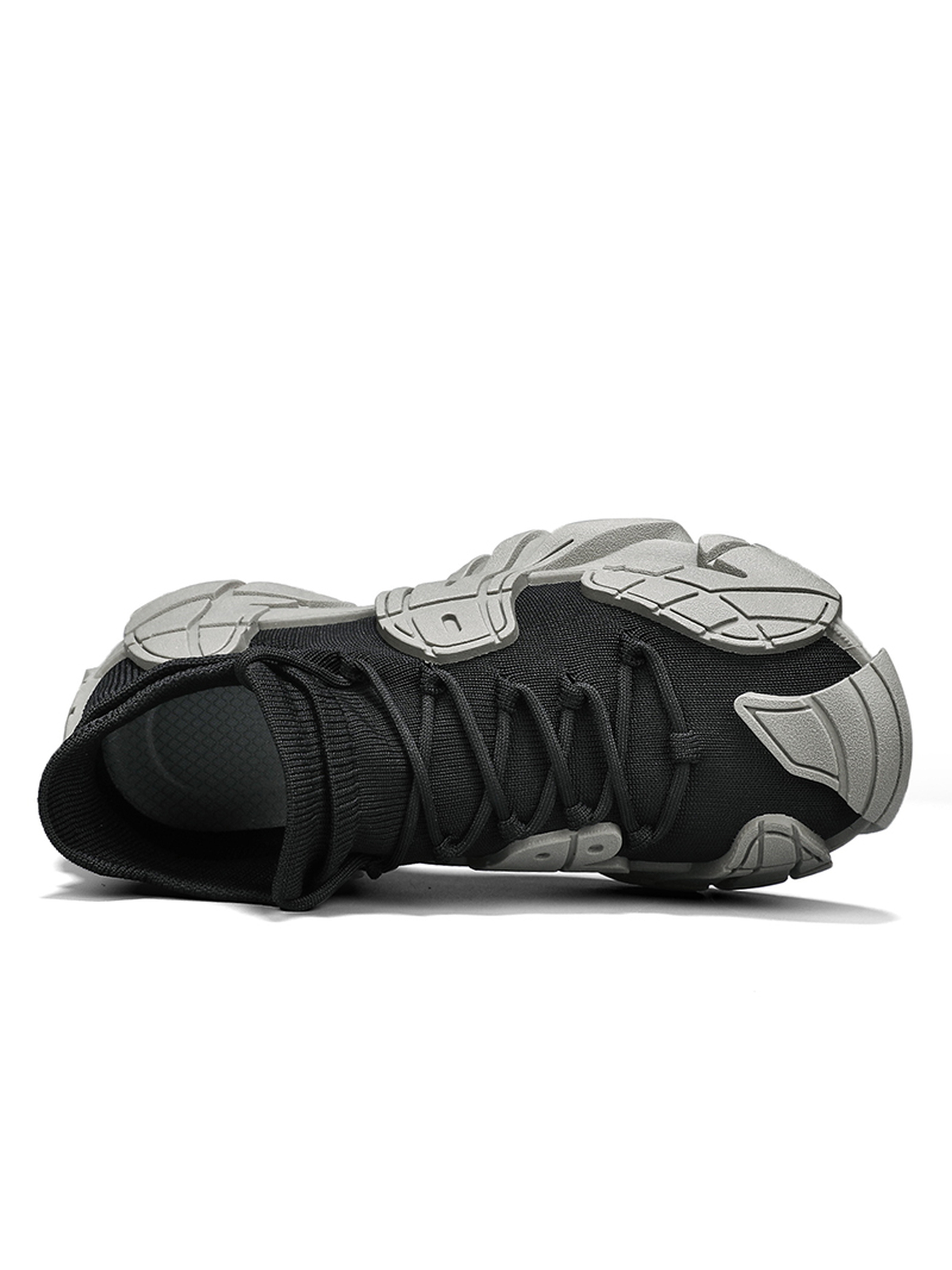 Black Sport Knit Sneakers