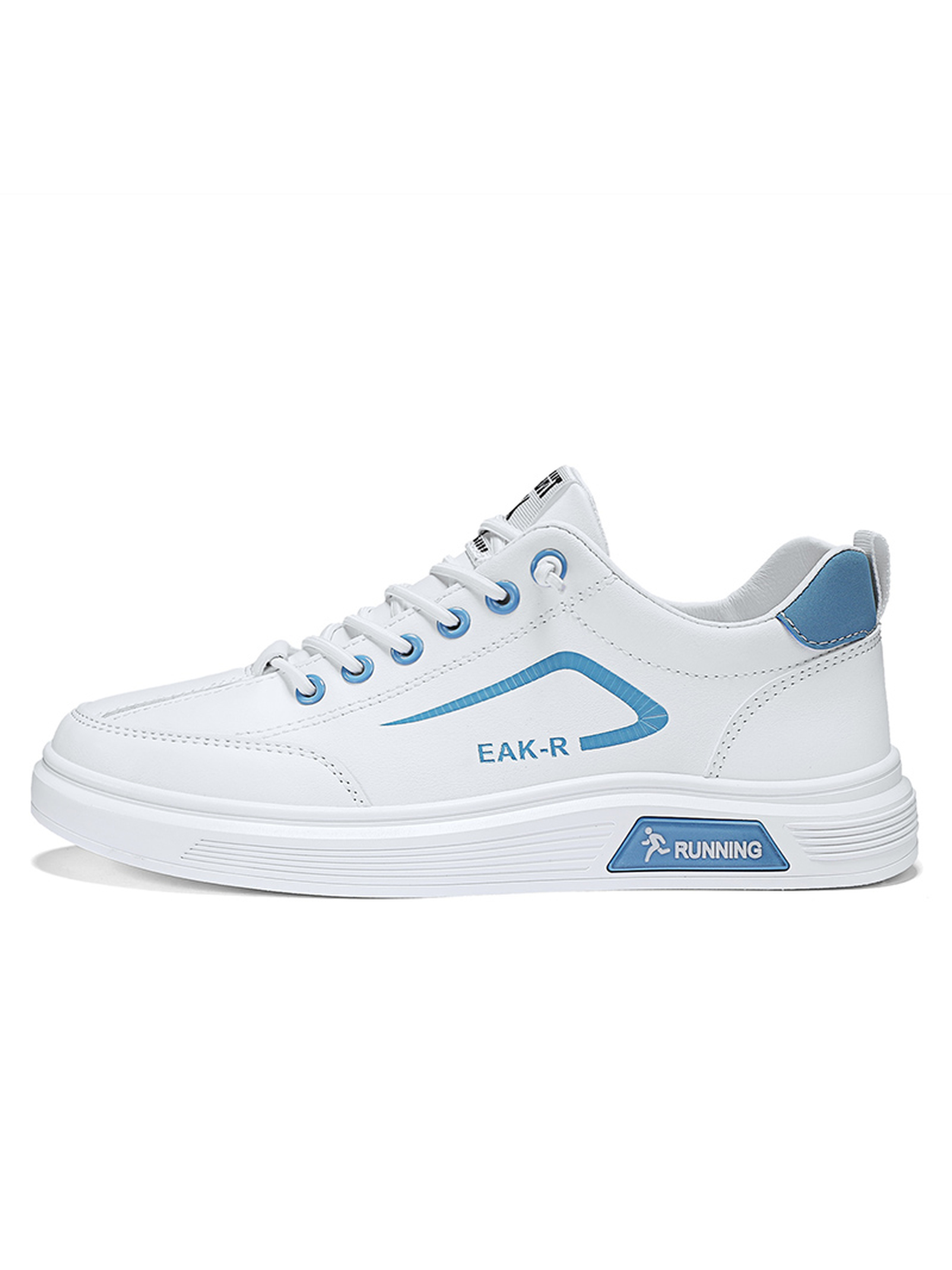 Solid Lace Up Sneakers