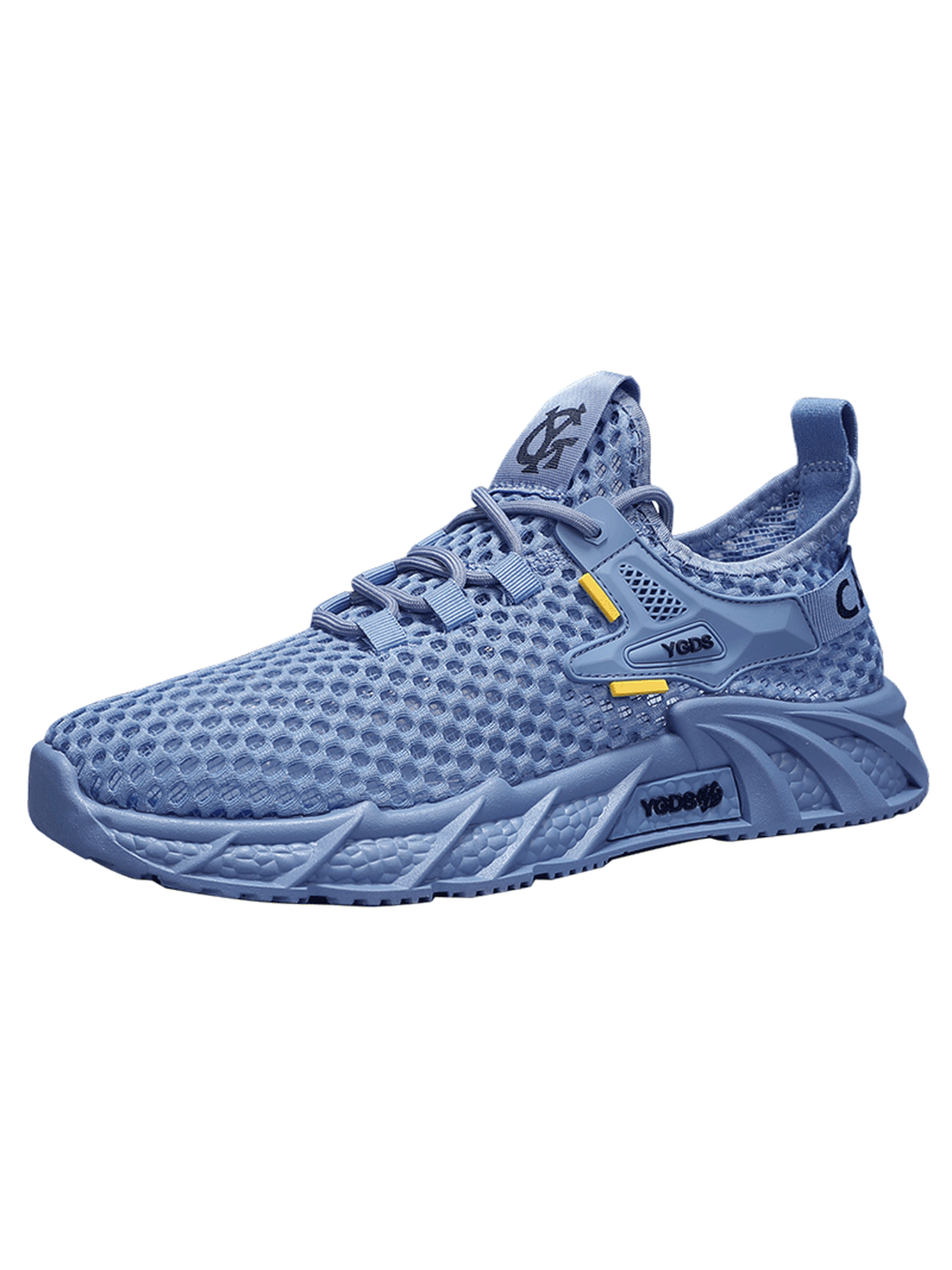 Breathable Mesh Lace Up Sneakers