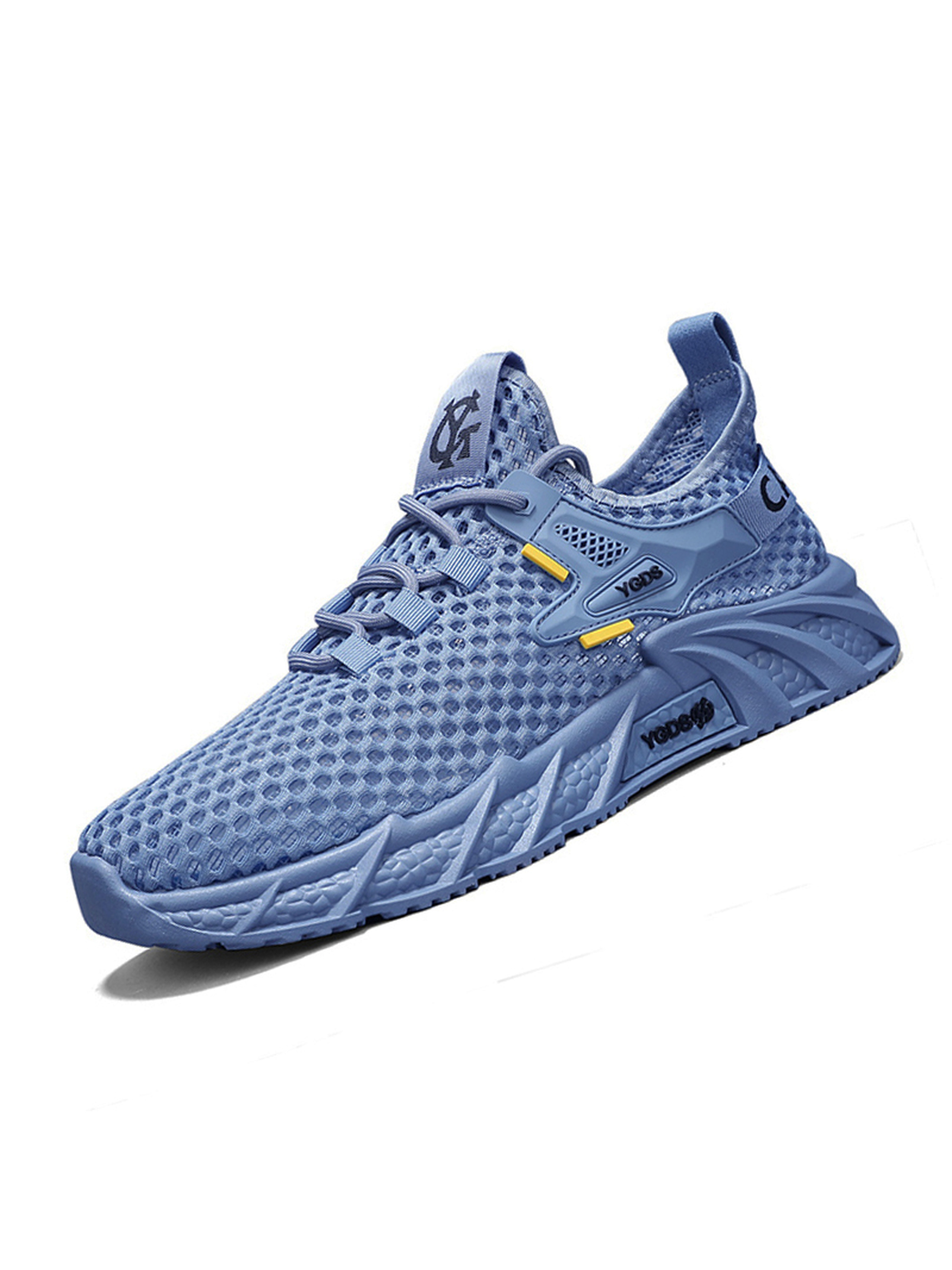 Breathable Mesh Lace Up Sneakers