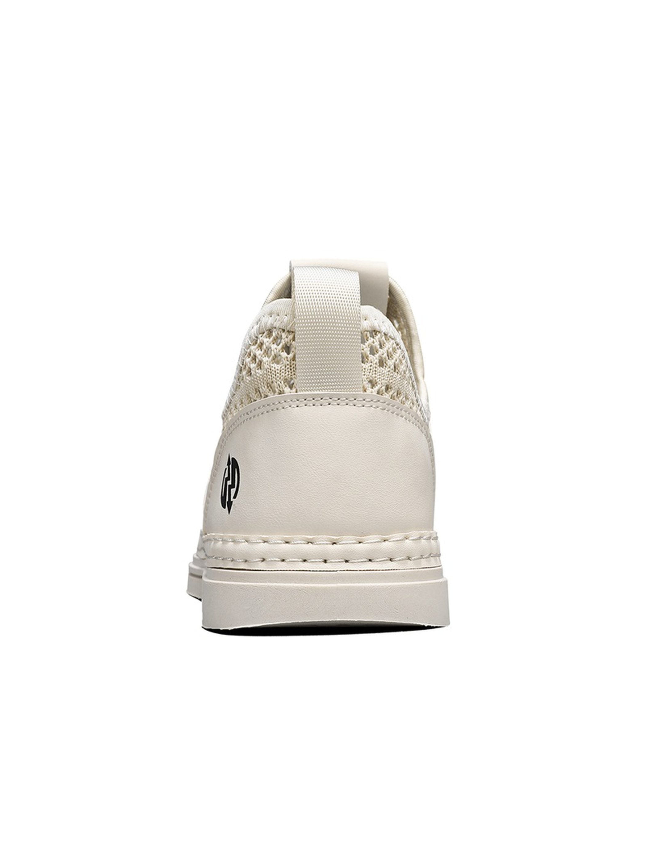 Cream Breathable Mesh Sneakers