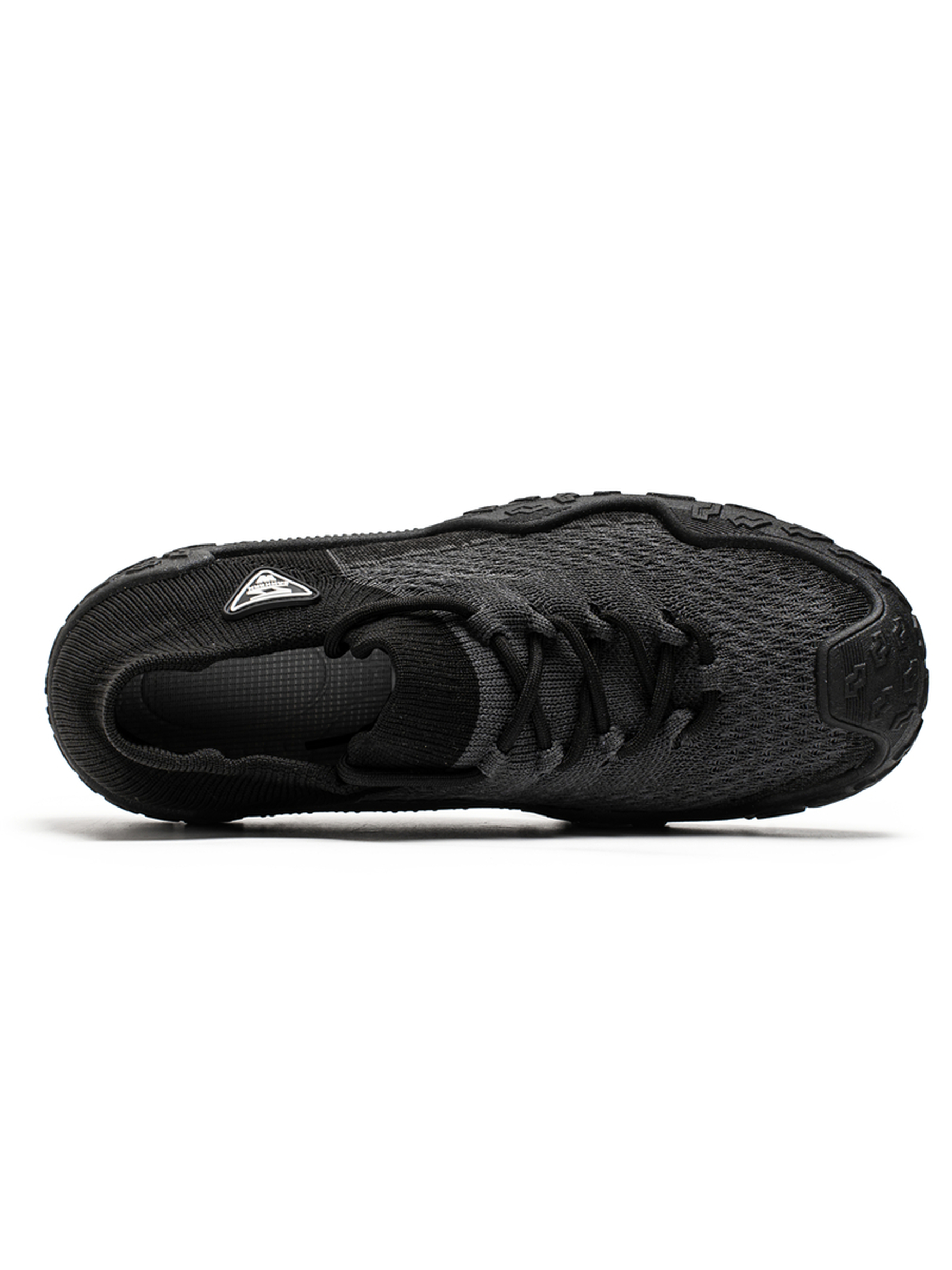 Black Sports Knit Sneakers