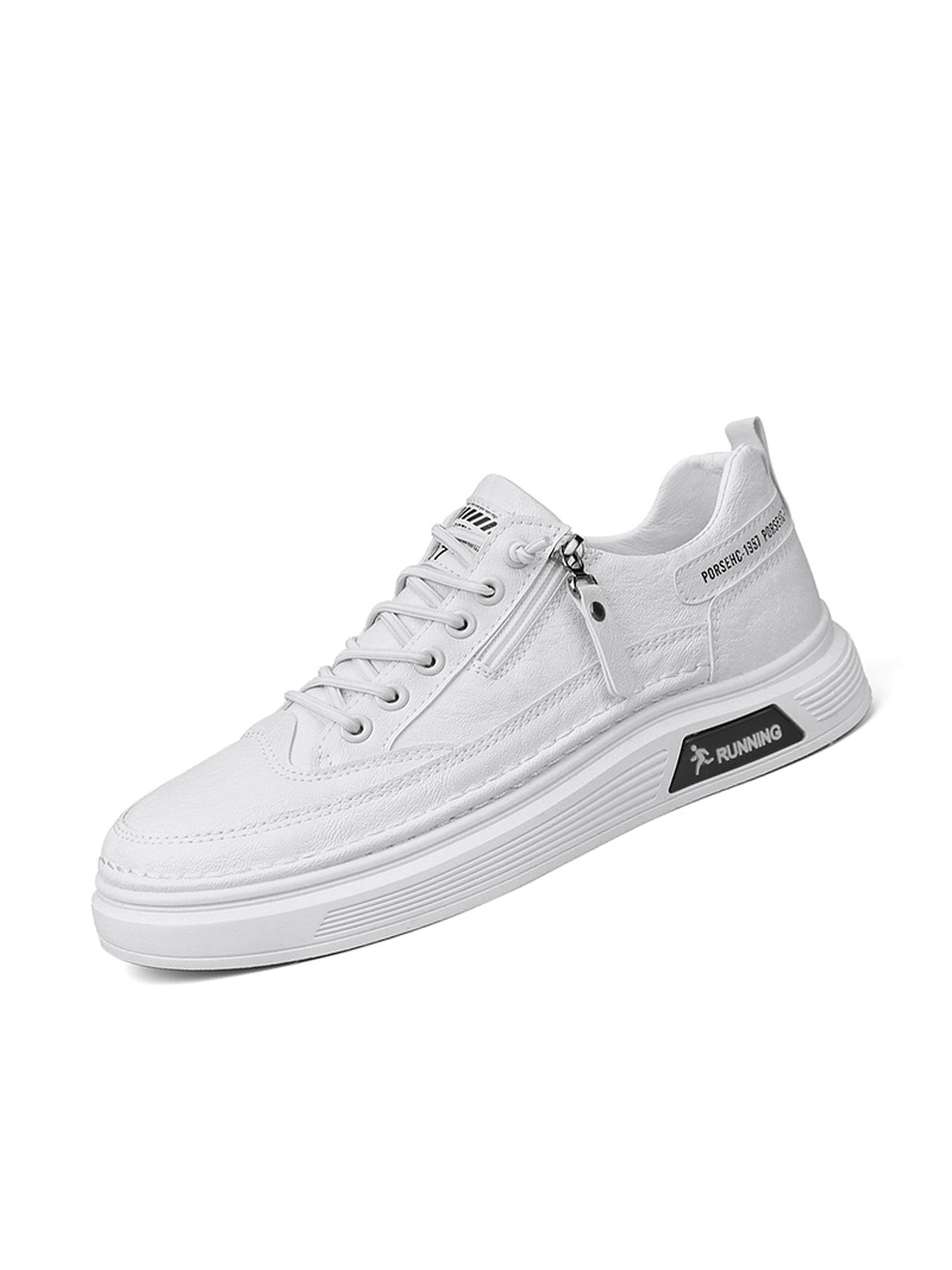 Mens White Casual Sneakers