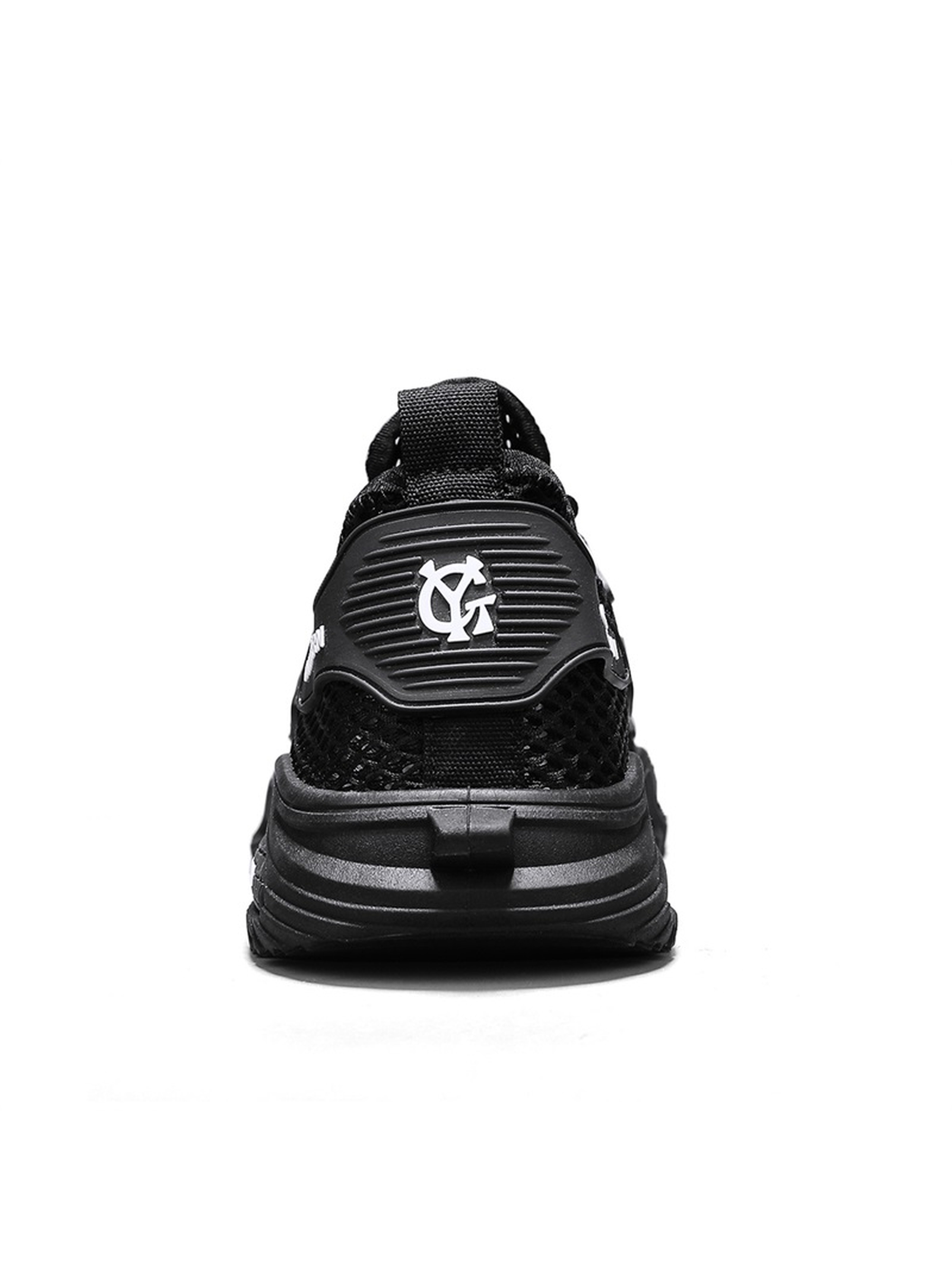 Black Mesh Breathable Sneakers